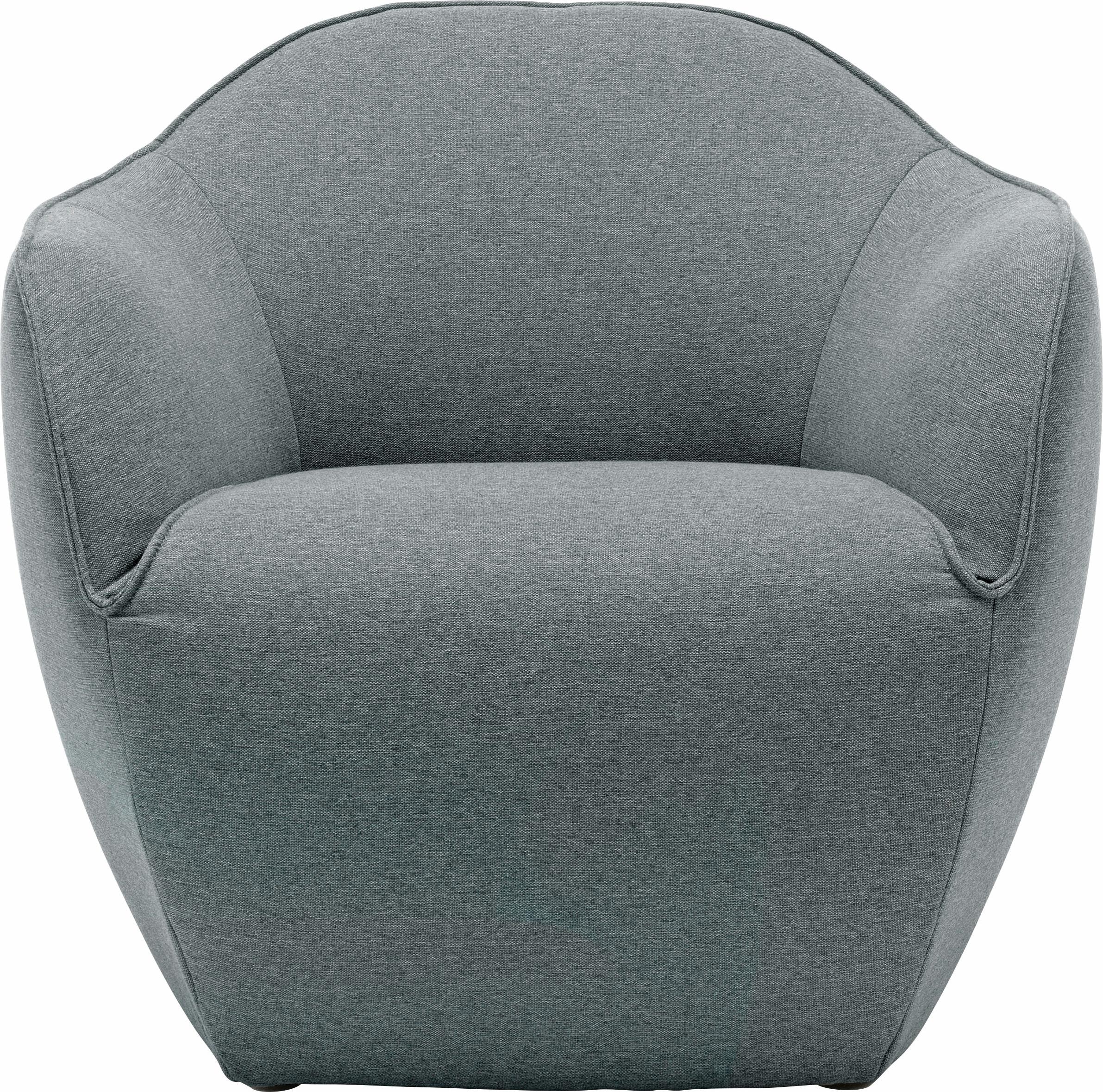 Creation BY ROLF BENZ Fauteuil »CR.480 Designsessel, Loungesessel, Breite 79cm« au choix en cuir ou en chenille