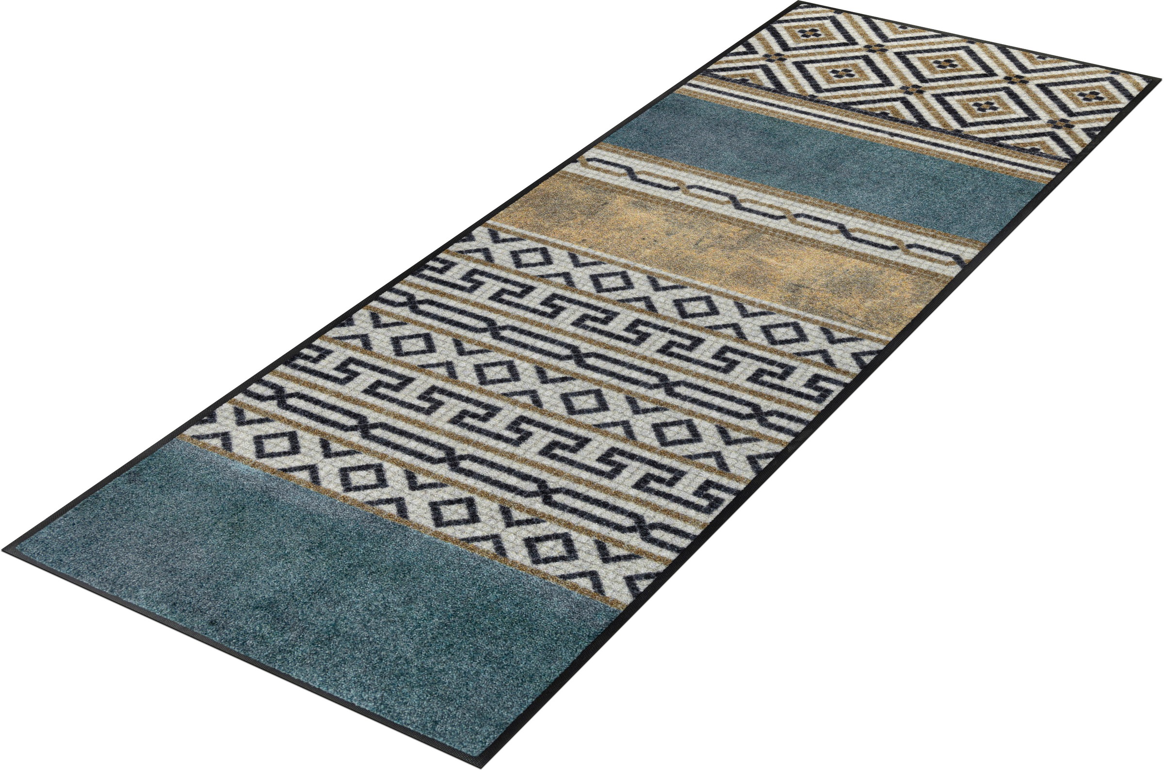 Image of wash+dry by Kleen-Tex Läufer »Porta sul mondo«, rechteckig, 7 mm Höhe, Schmutzfangläufer, rutschhemmend, In- und Outdoor geeignet, waschbar, ideal in Diele & Flur bei Ackermann Versand Schweiz