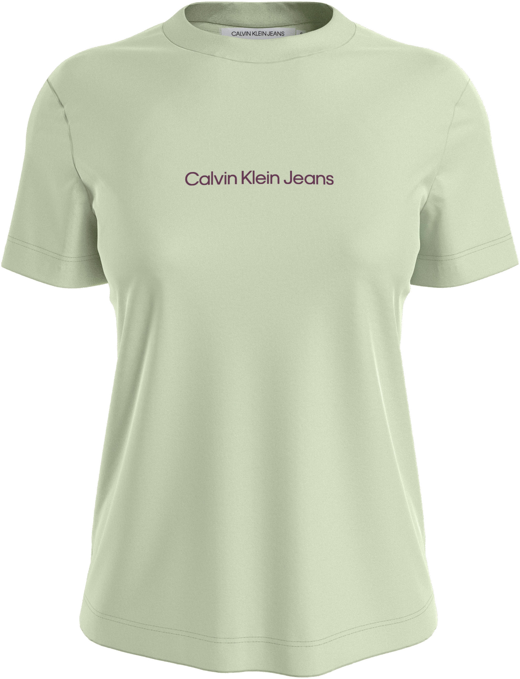 STRAIGHT mit Markenlabel Calvin Jeans T-Shirt ♕ versandkostenfrei Klein bestellen »INSTITUTIONAL TEE«,