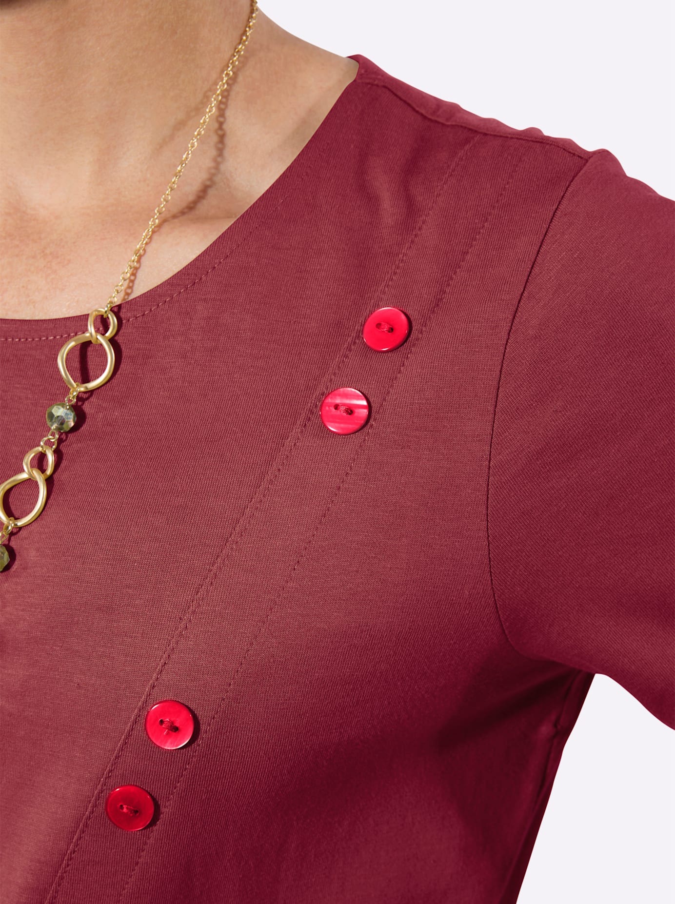 Classic Basics Shirt à col rond »Longshirt« 1 pièces