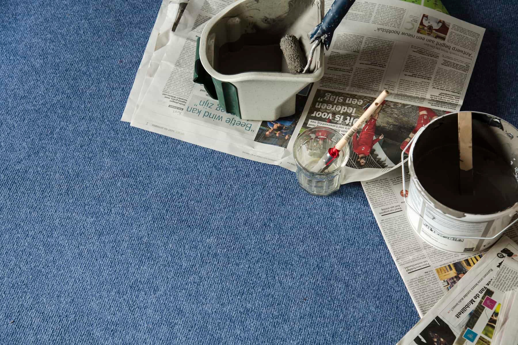 Primaflor MALTA Needle Felt Carpet Navy Blue 200x600cm 4