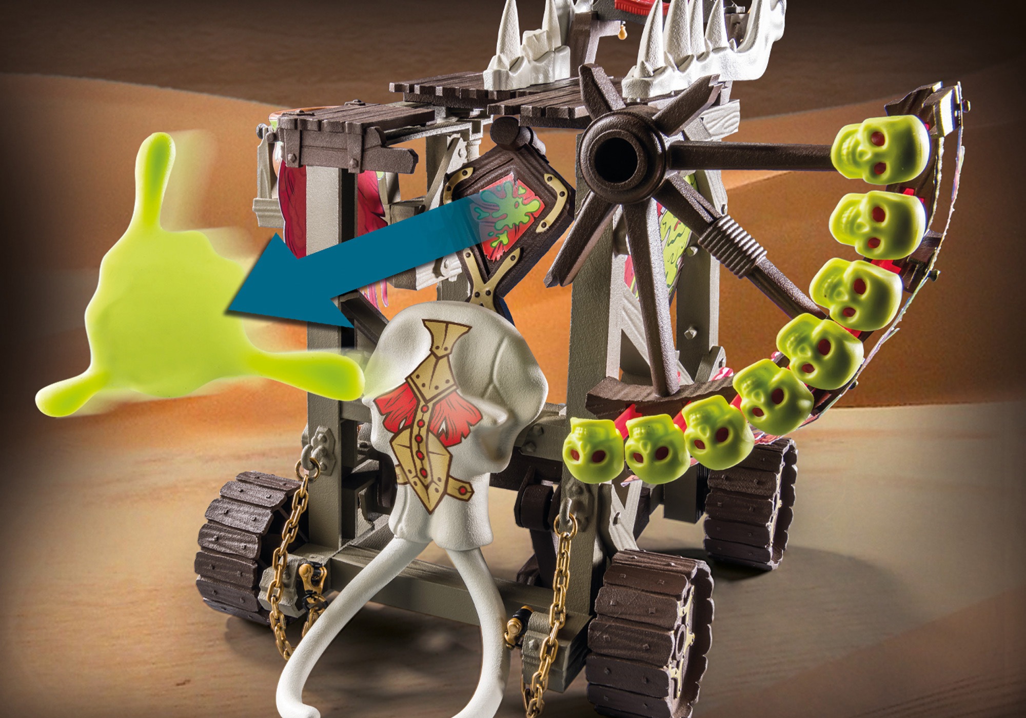 Playmobil® Konstruktions-Spielset »Sal'ahari Sands - Donnerthron (71025), Novelmore«, (92 St.), Made in Germany