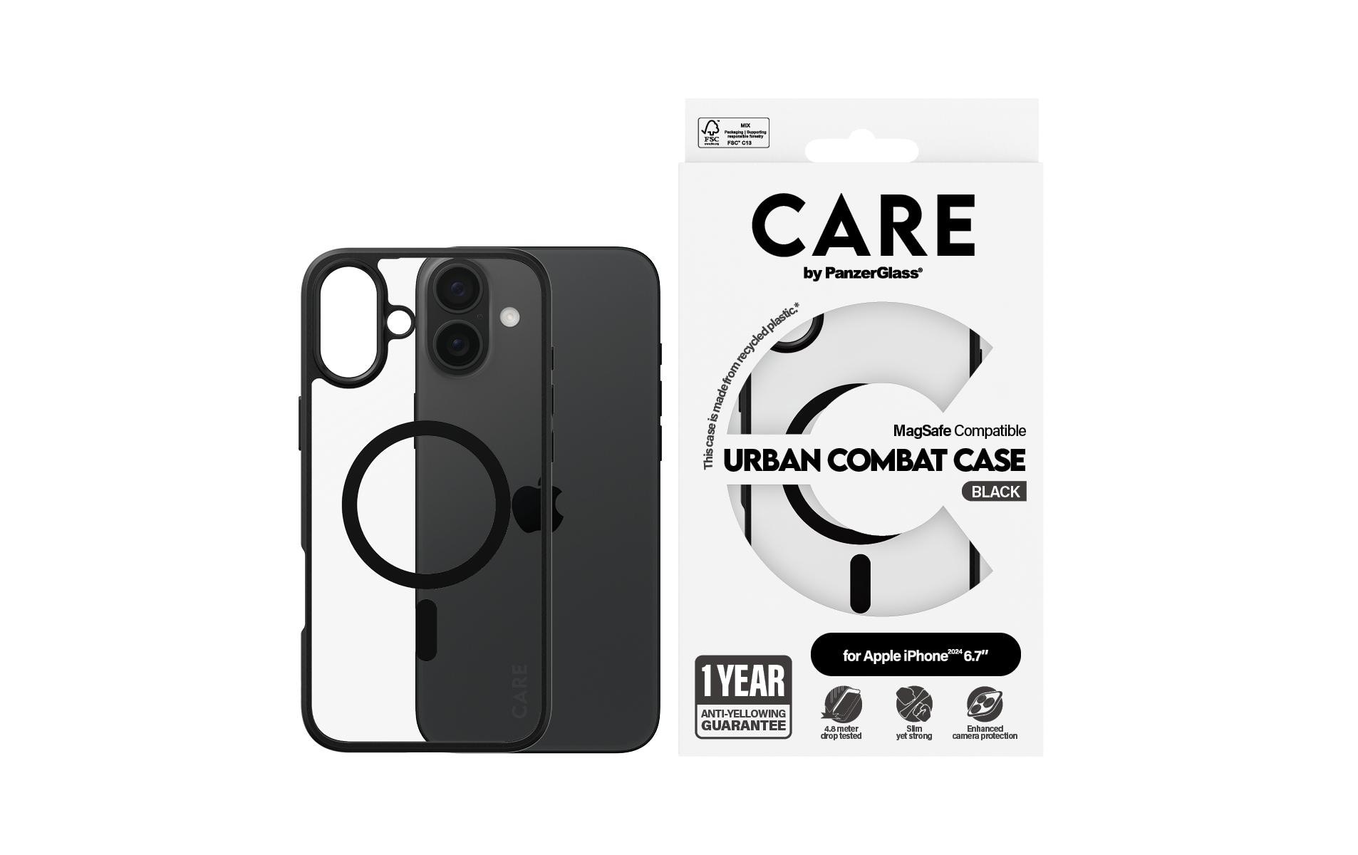 CARE by PanzerGlass Backcover »Flagship iPhone 16 Plus«, iPhone 16 Plus