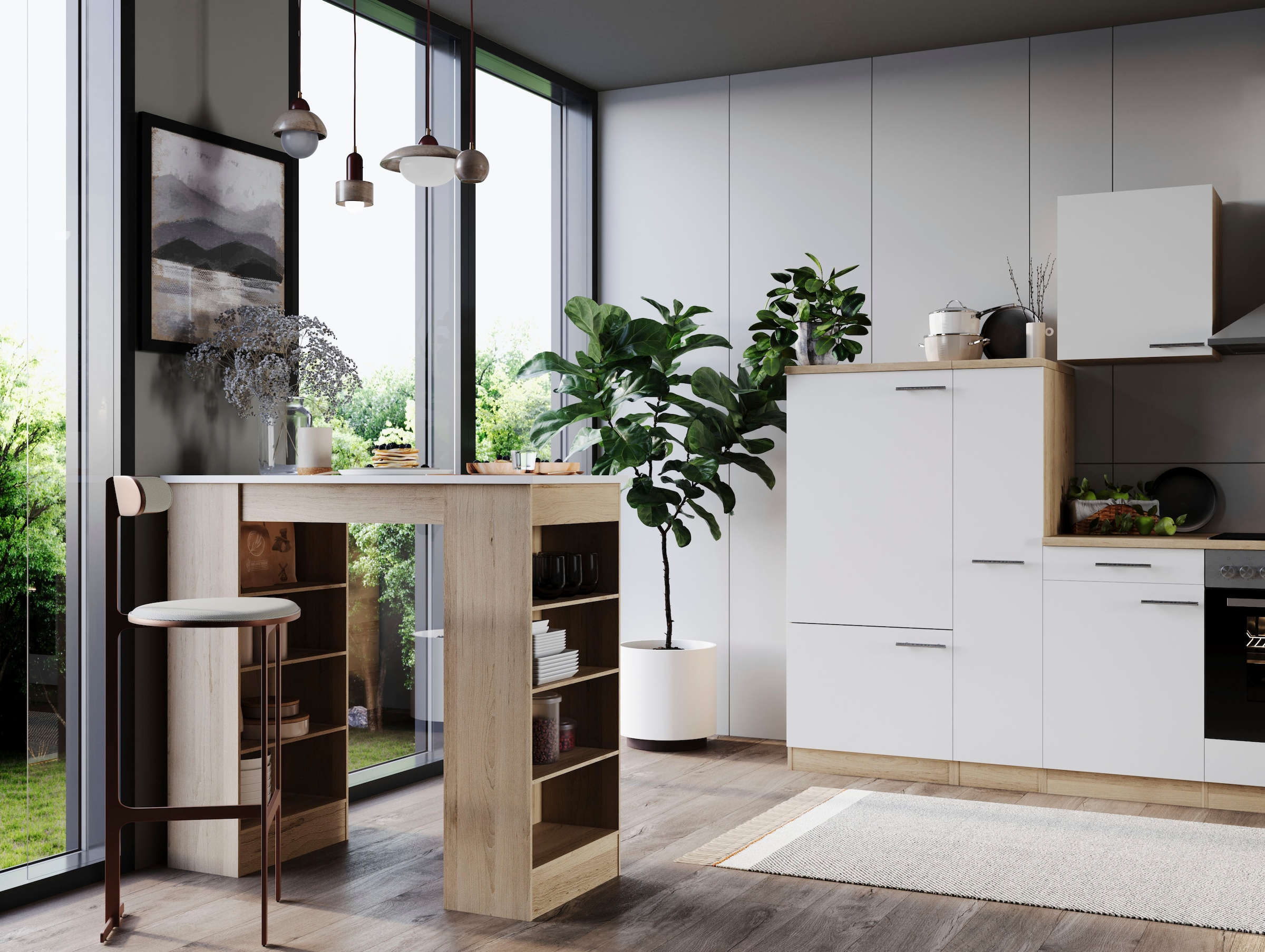 RESPEKTA Table de bar »Merle« Breite 103 cm, Belastbarkeit bis zu 40 kg