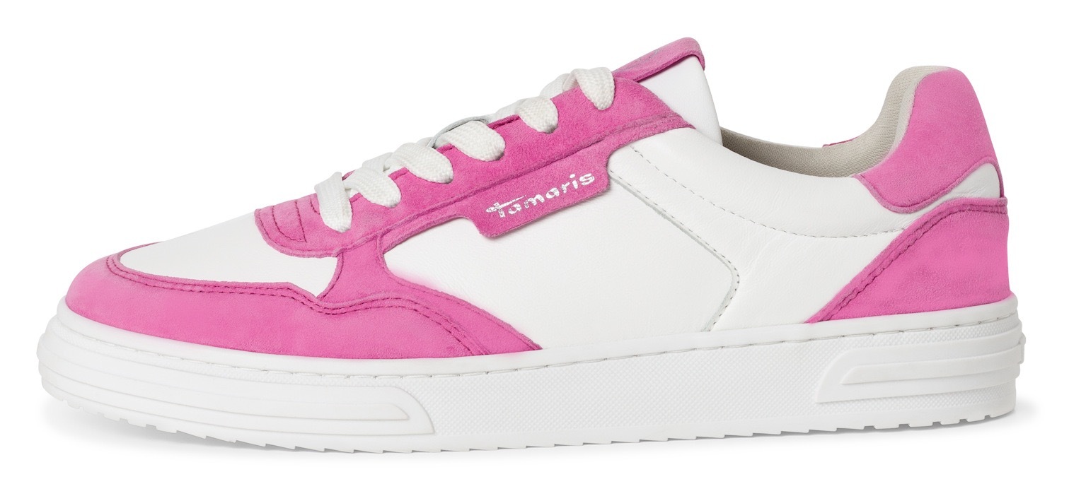 Tamaris Sneaker, mit praktischem Wechselfussbett, Freizeitschuh, Halbschuh, Schnürschuh