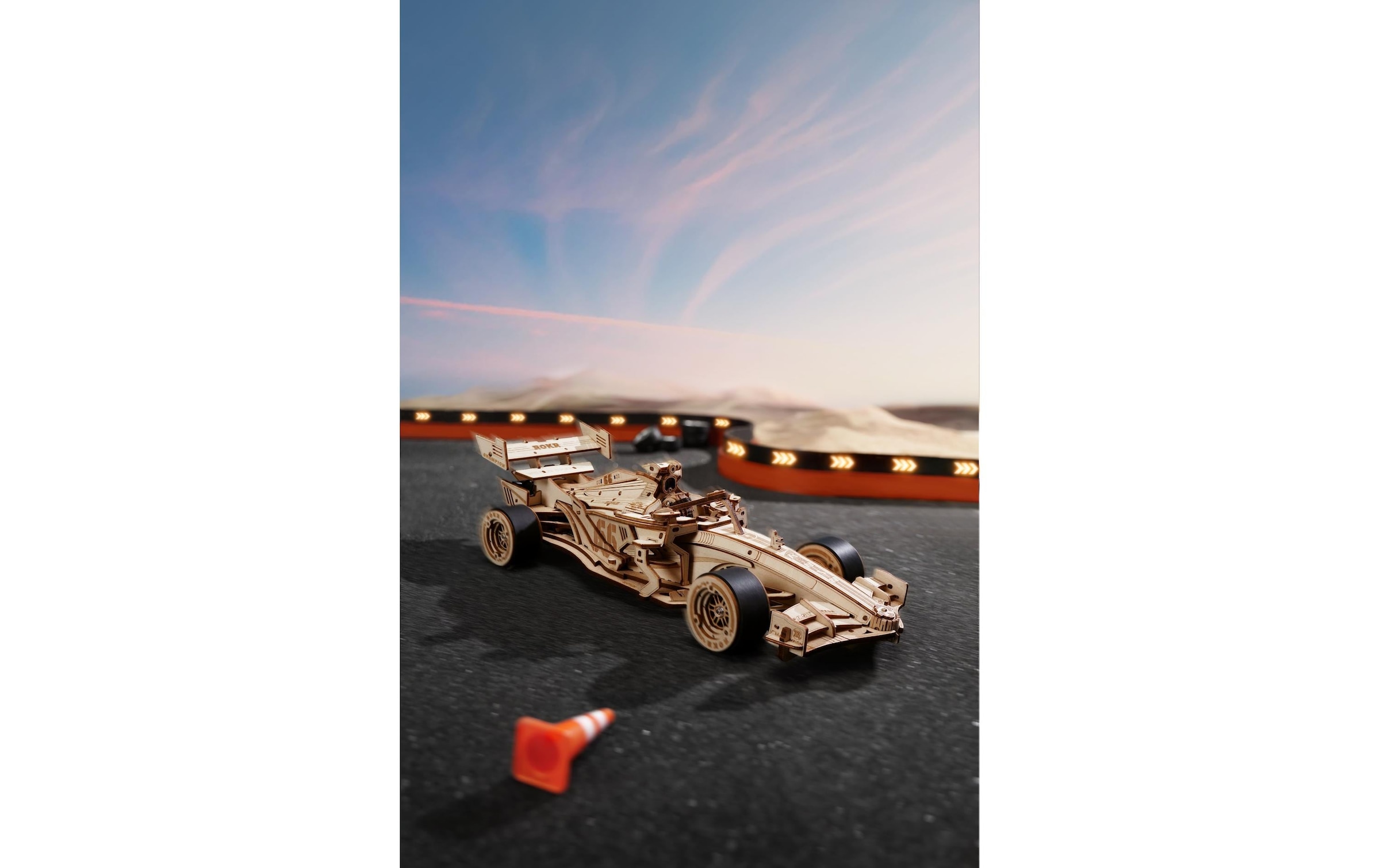   Modellbausatz »ROKR F1 racing car mechanisch« 247 Stk. tlg.