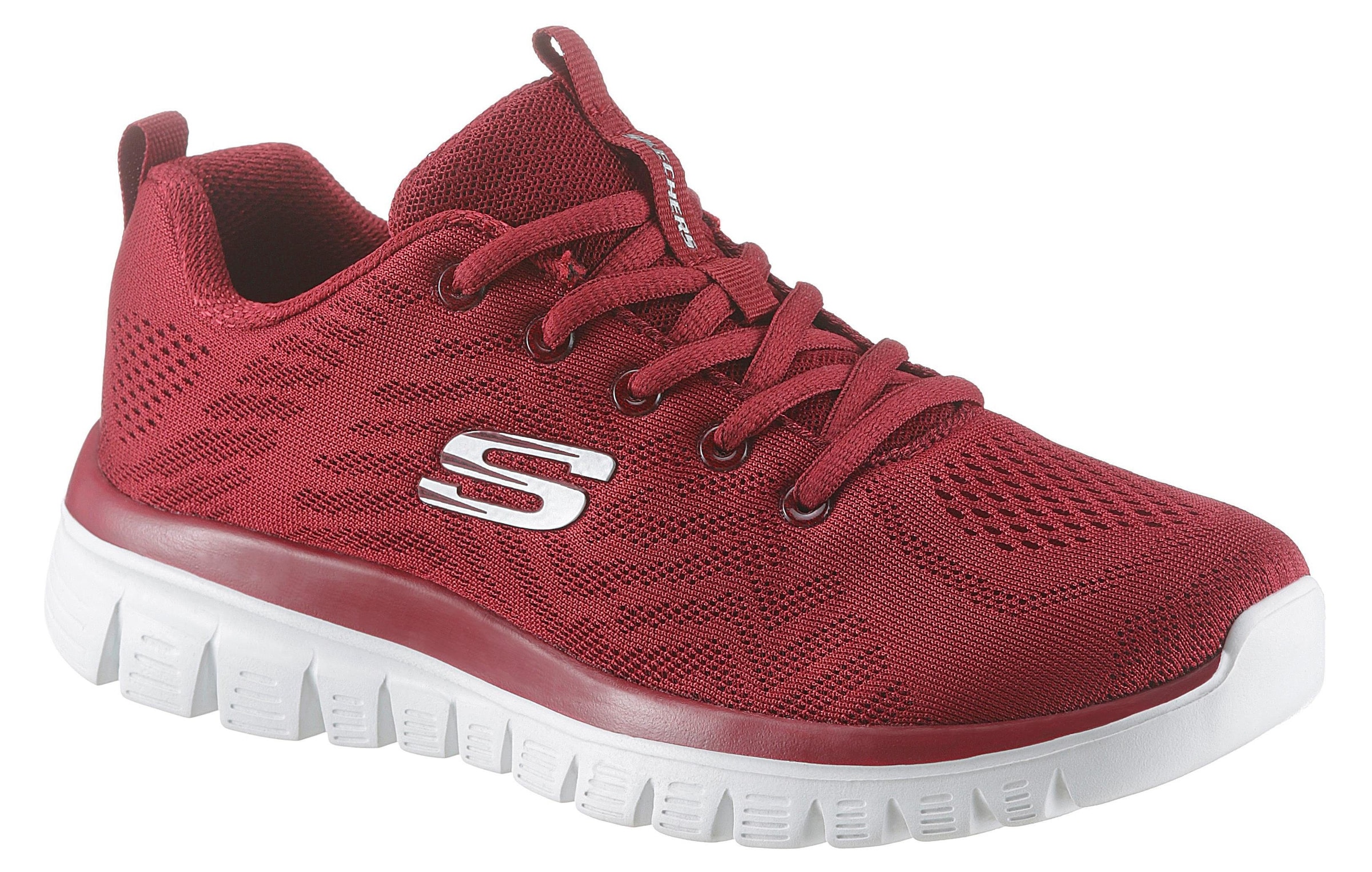 Skechers Sneaker »Graceful - Get Connected«, mit Memory Foam, Freizeitschuh, Halbschuh, Schnürschuh