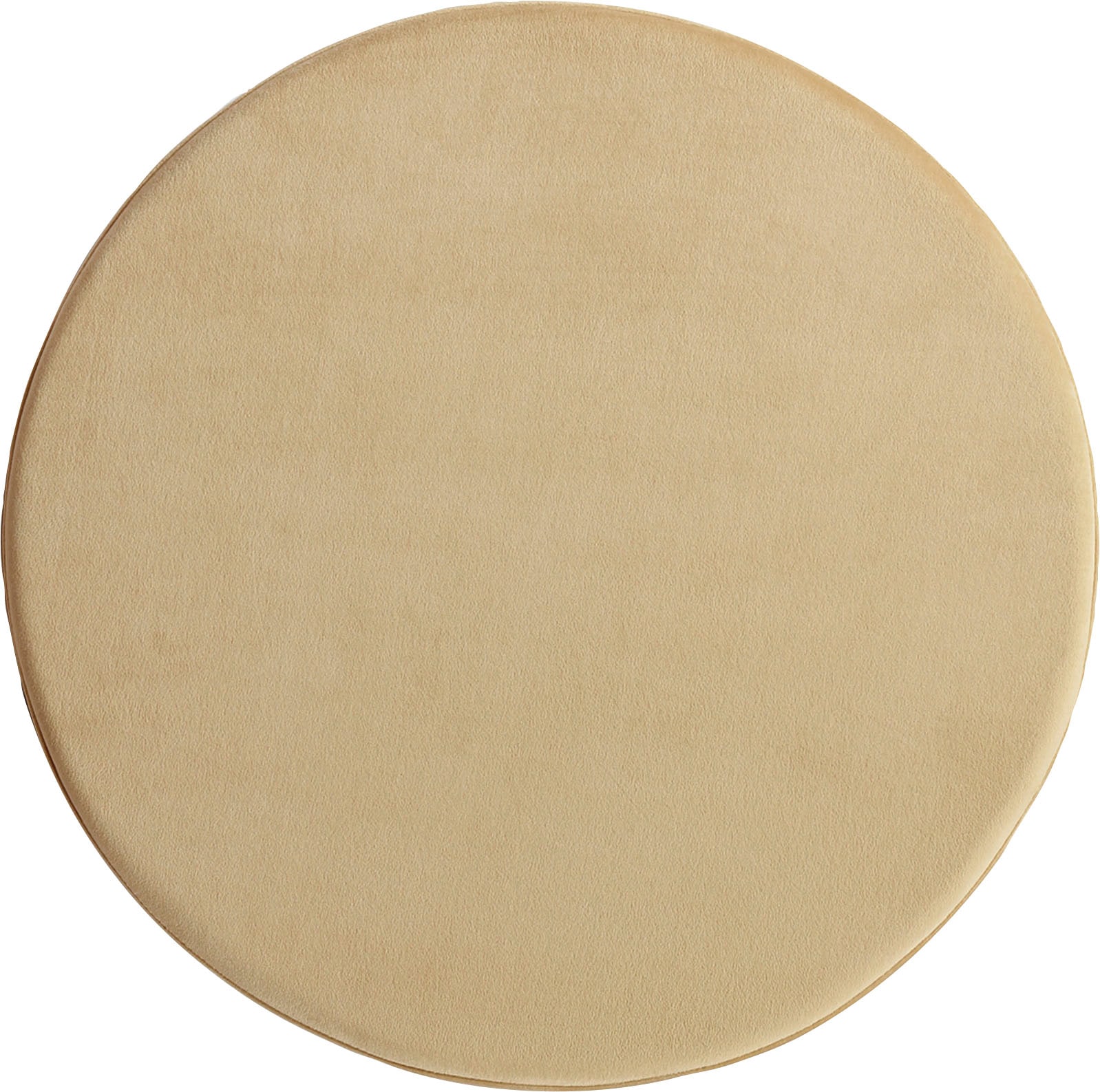Kayoom Sitzhocker »Hocker Elyse, Edler Touch durch goldfarbenenen Sockel«, (1 St.), samtweich, hochwertig, Perfekt aufeinander abgestimmte Farben