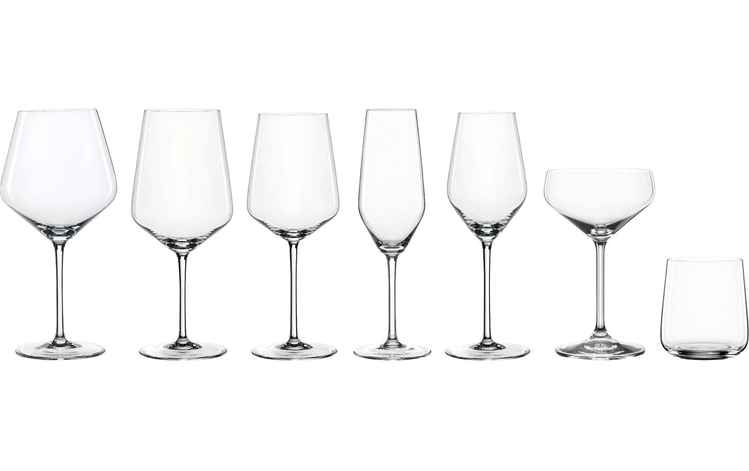 Eulenspiegel Rotweinglas »Spiegelau Rotweinglas Style 640 ml, 4 Stück, Transparent«