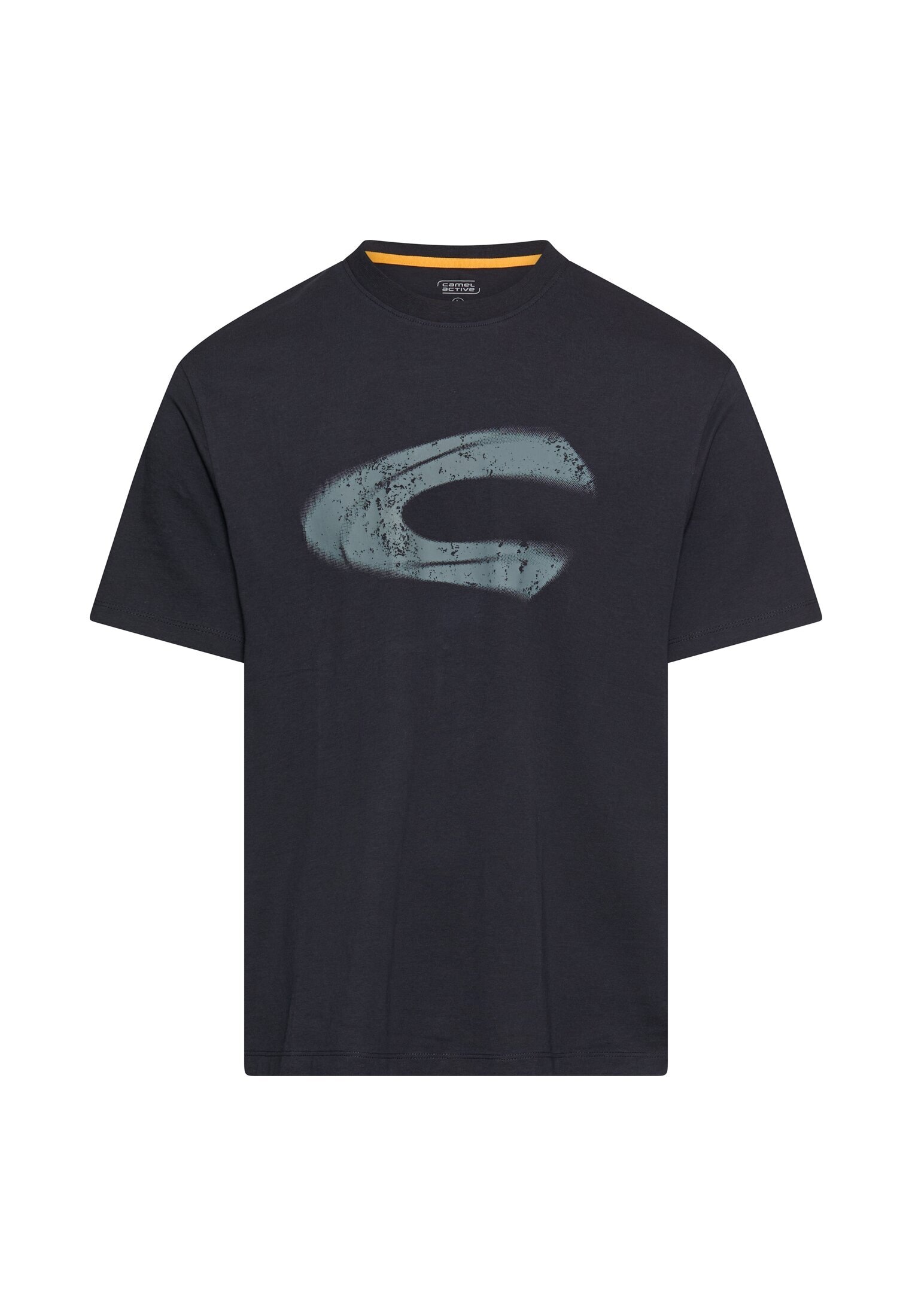 Image of camel active Kurzarmshirt Sommershirt mit Logoprint