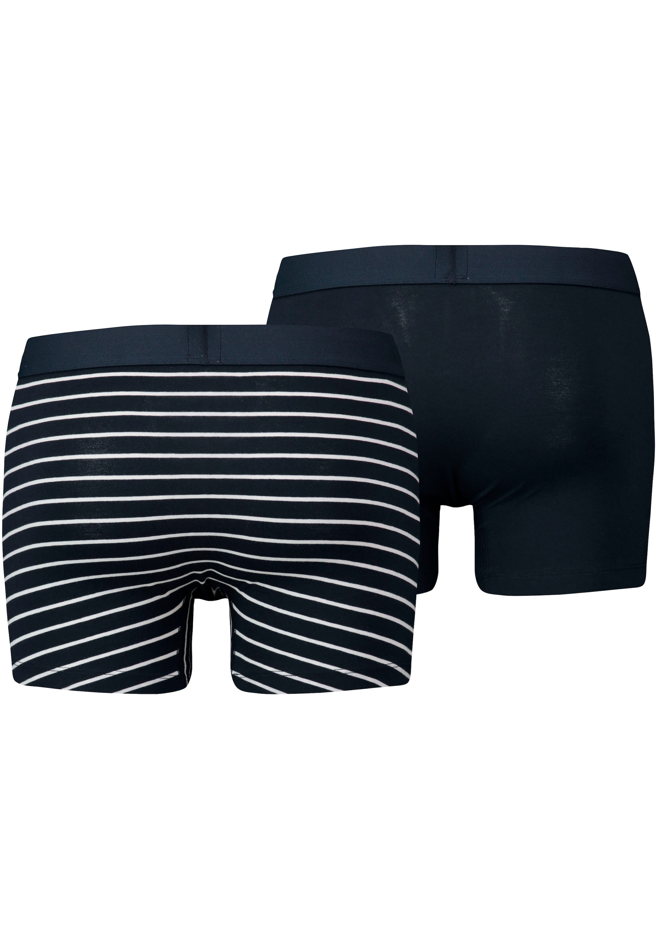 Levi's® Boxershorts, (Packung, 2er-Pack), mit breitem Logobund