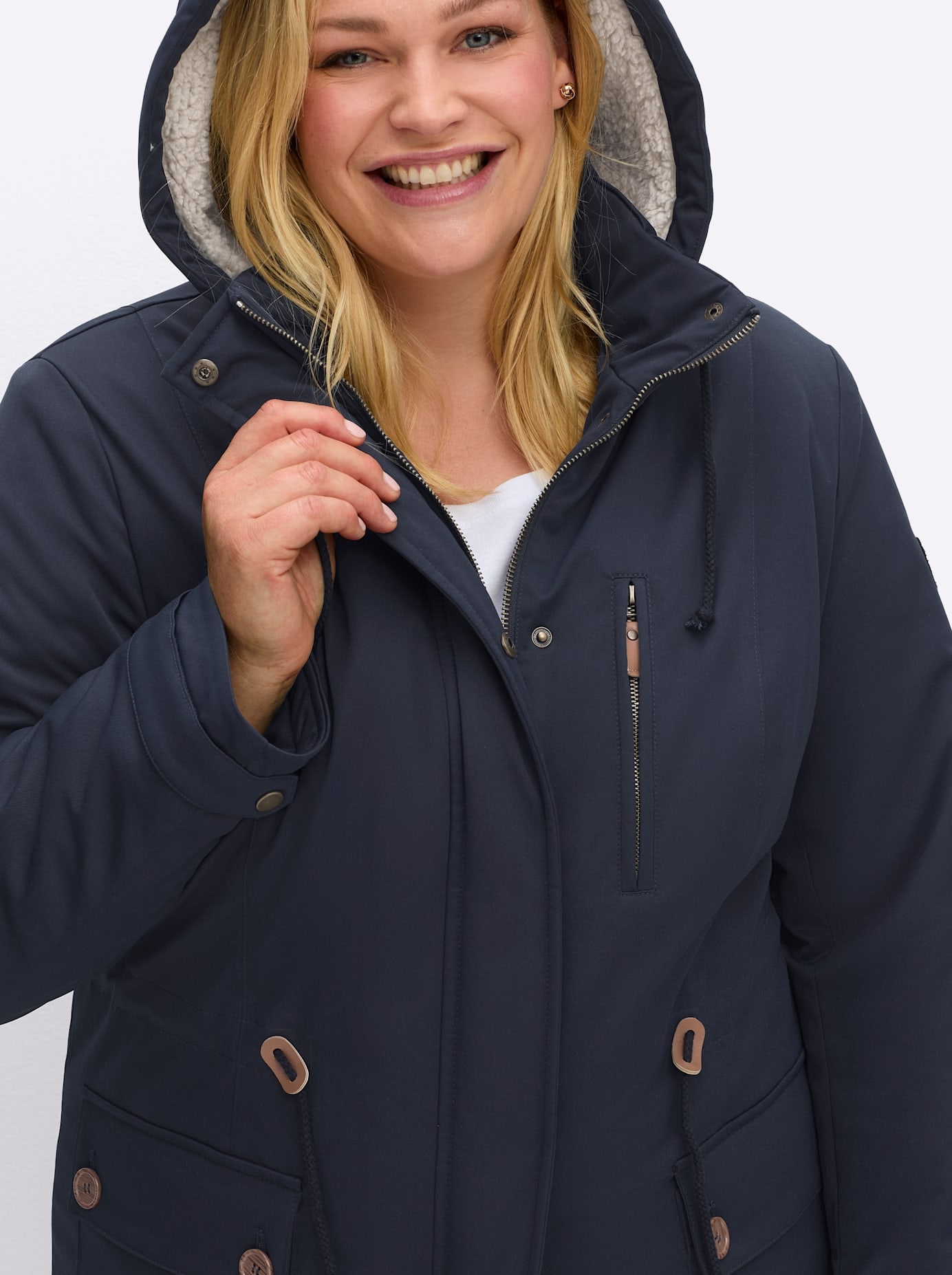 Sheego Manteau court