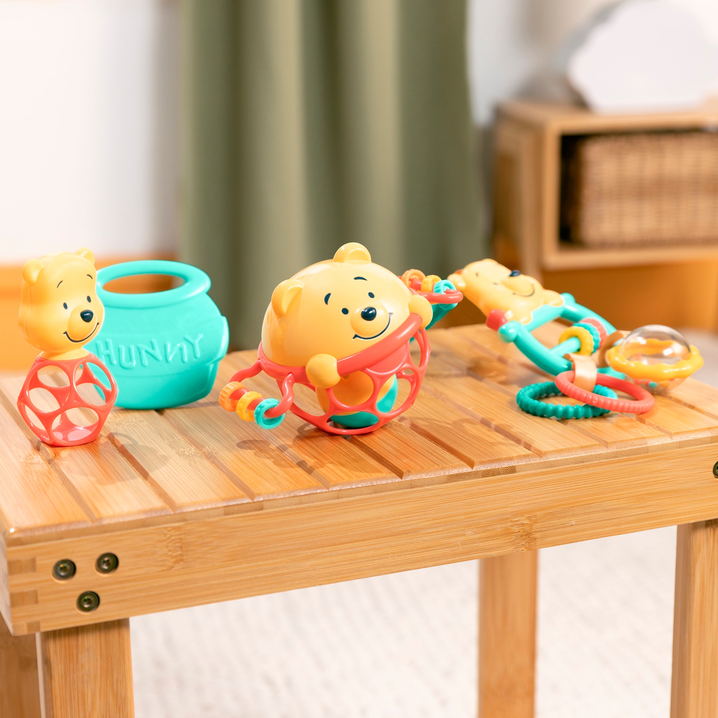 Bright Starts Greifspielzeug »Winnie the Pooh Silly Ole Bundle Gift Set«