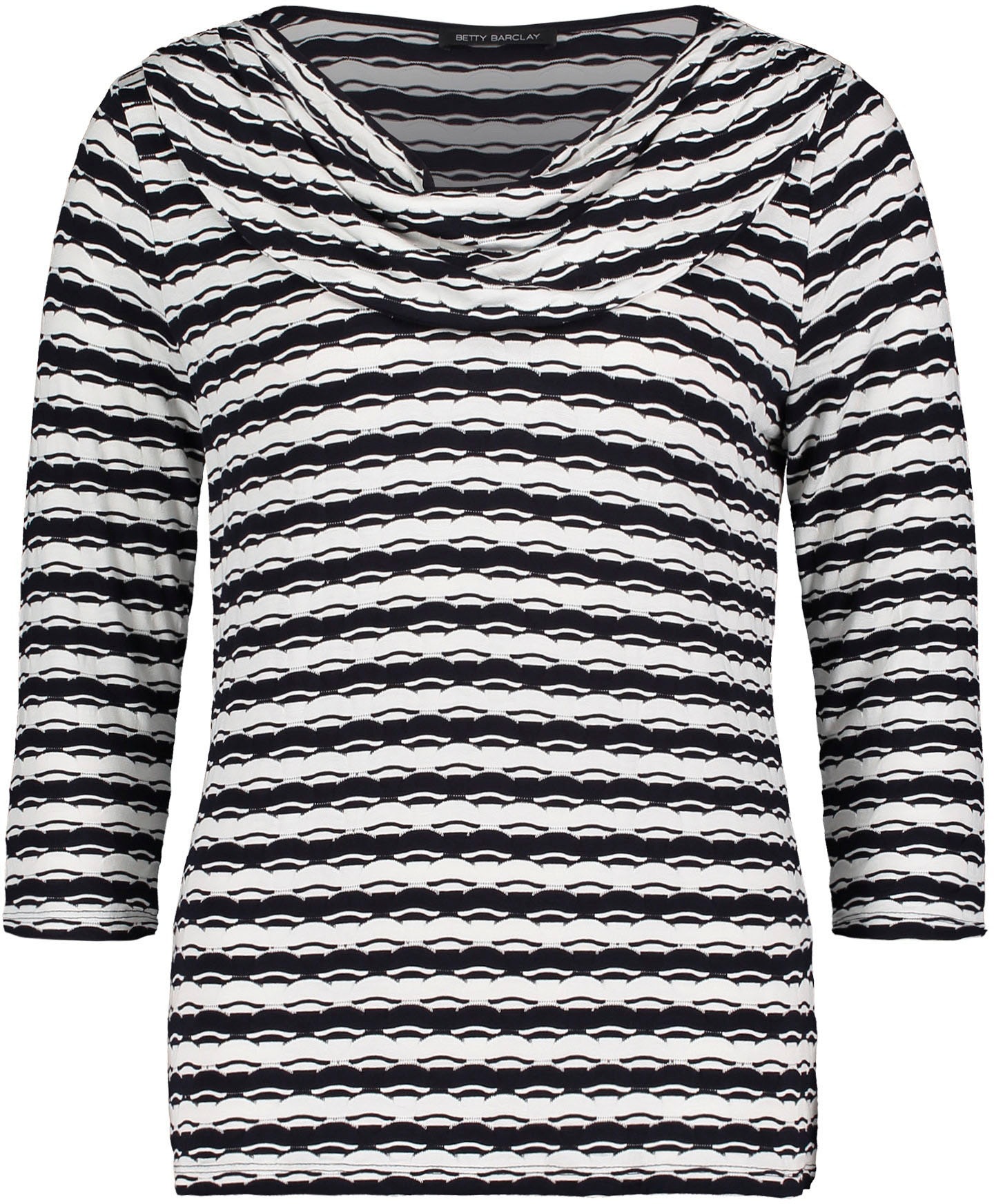 Image of Betty Barclay Print-Shirt, mit Wasserfallausschnitt bei Ackermann Versand Schweiz