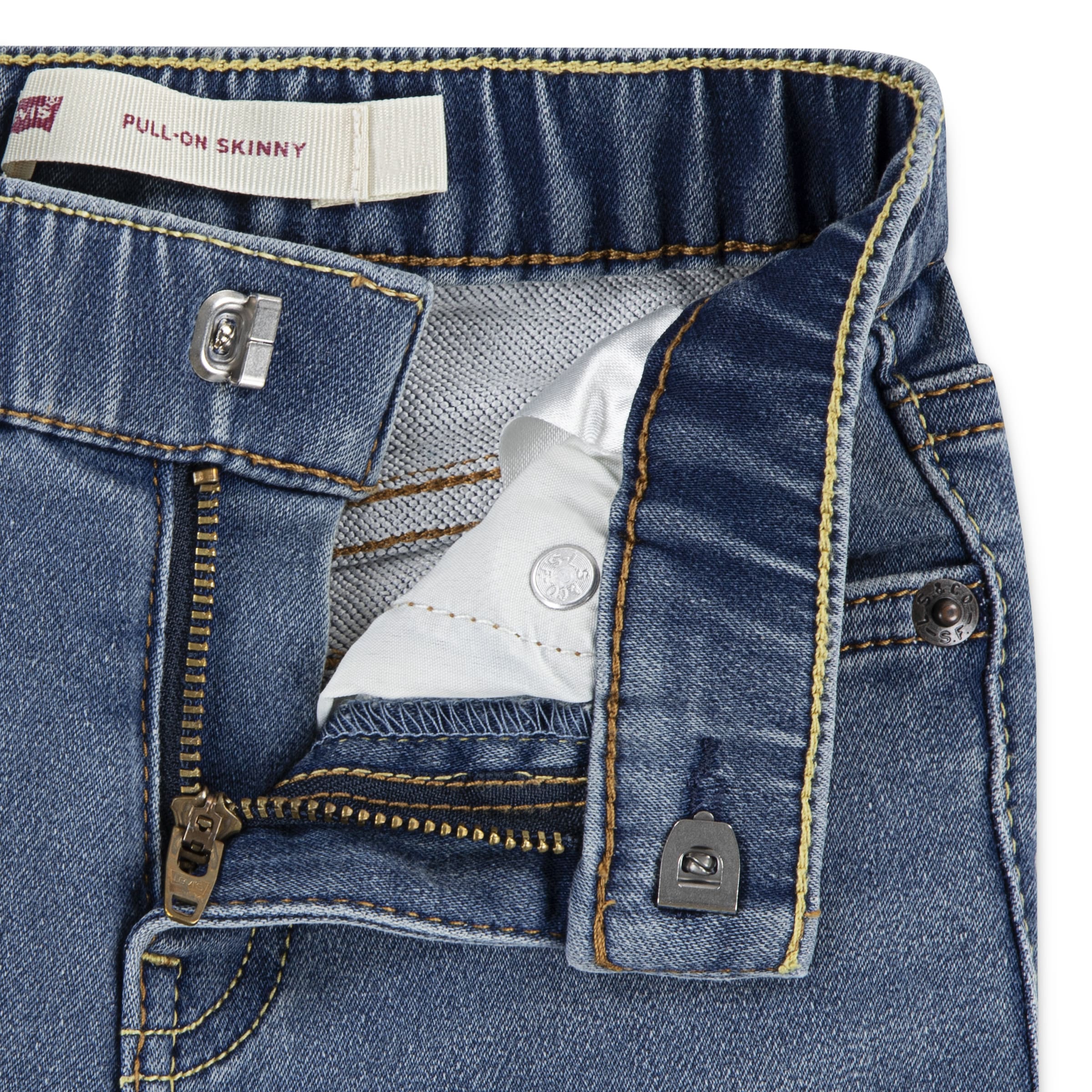 Levi's® Kids Schlupfjeans »LVB SLIM DOBBY PULL ON«, mit Stretch