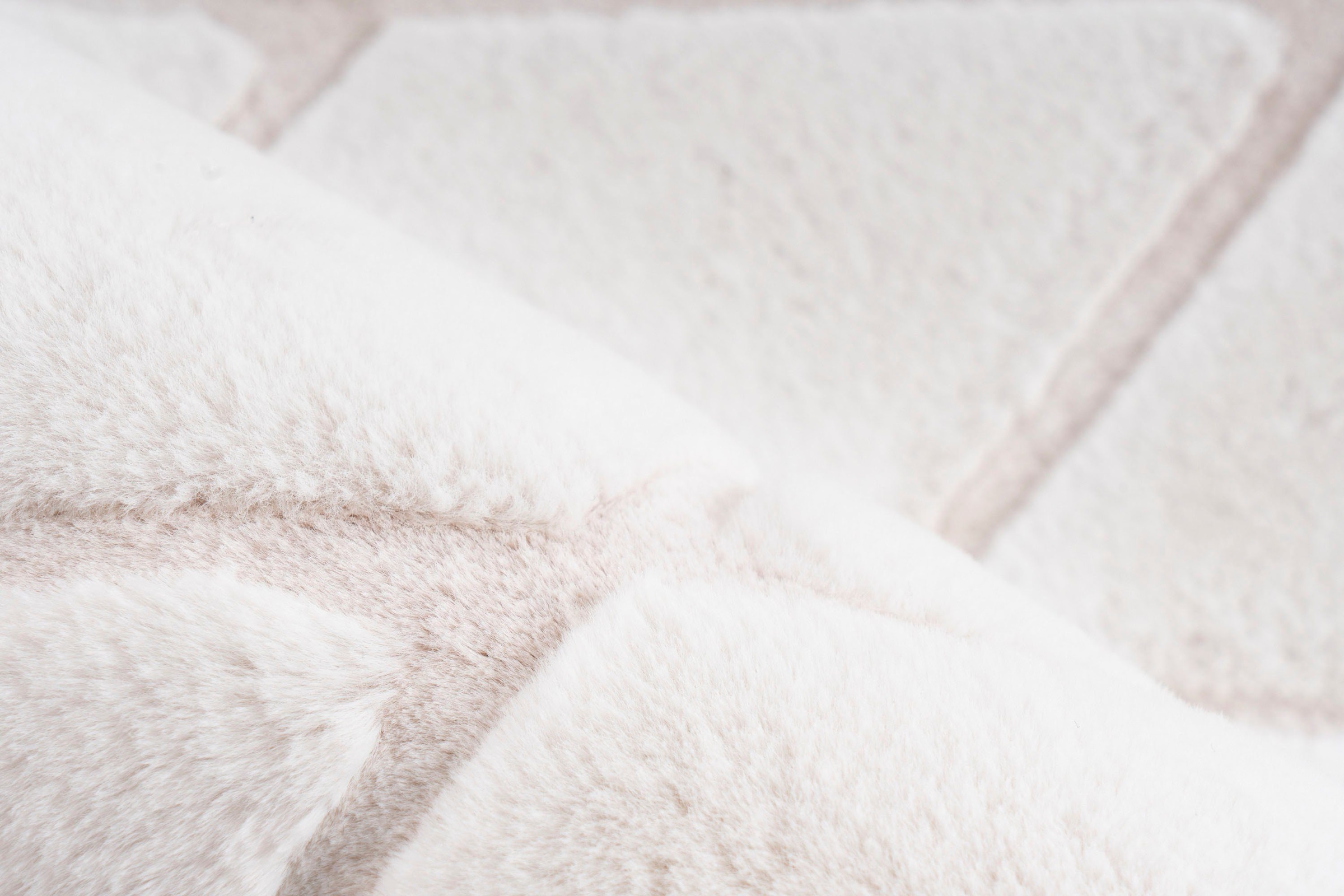 calo-deluxe Tapis »Jardan-2000« Rectangulaire 20 mm Höhe besonders weich durch Microfaser, Rauten-Design