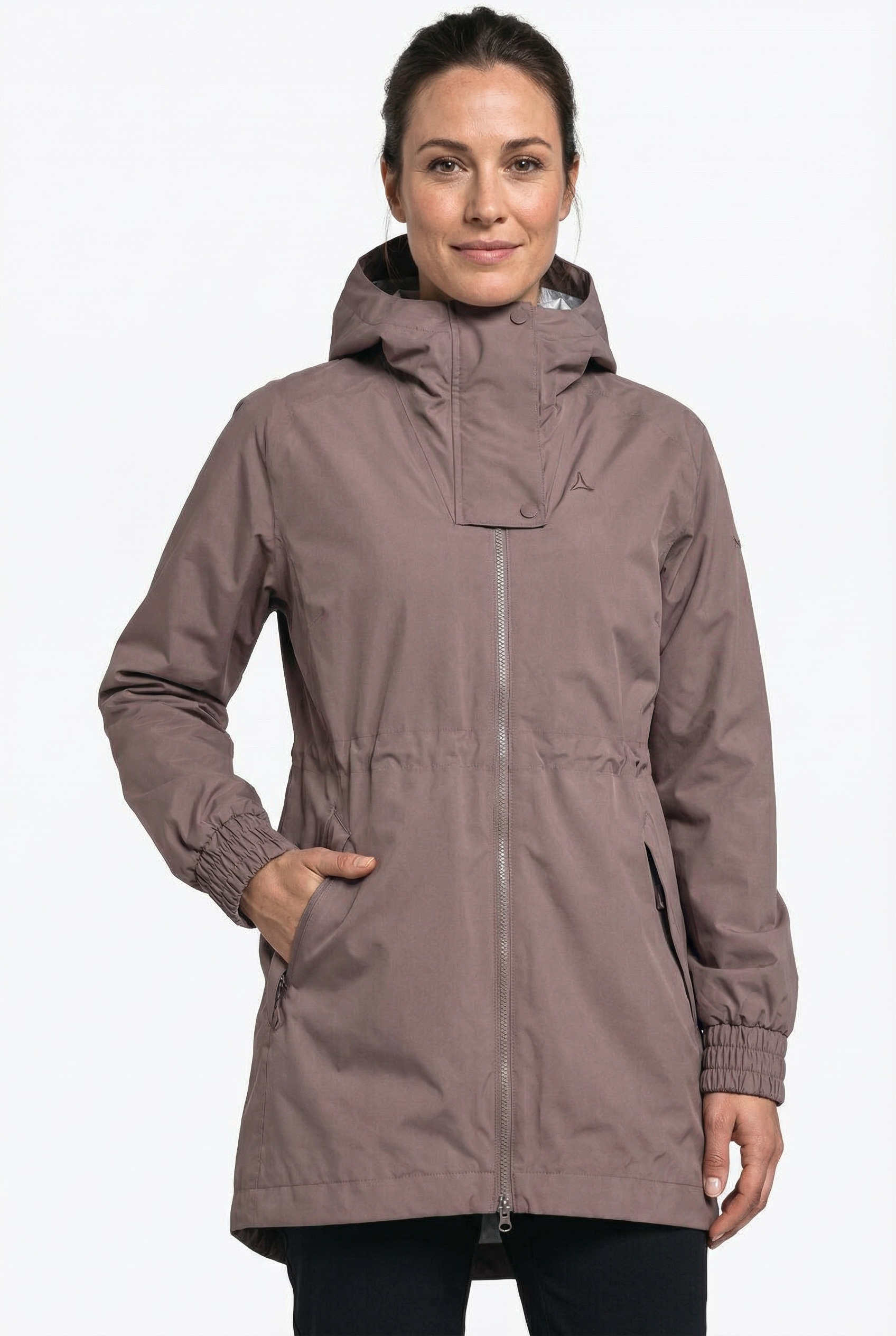 Image of Schöffel Parka "Parka Style Bohorok WMS" Oversize-Passform mit Raglanärmeln, Taillenzug