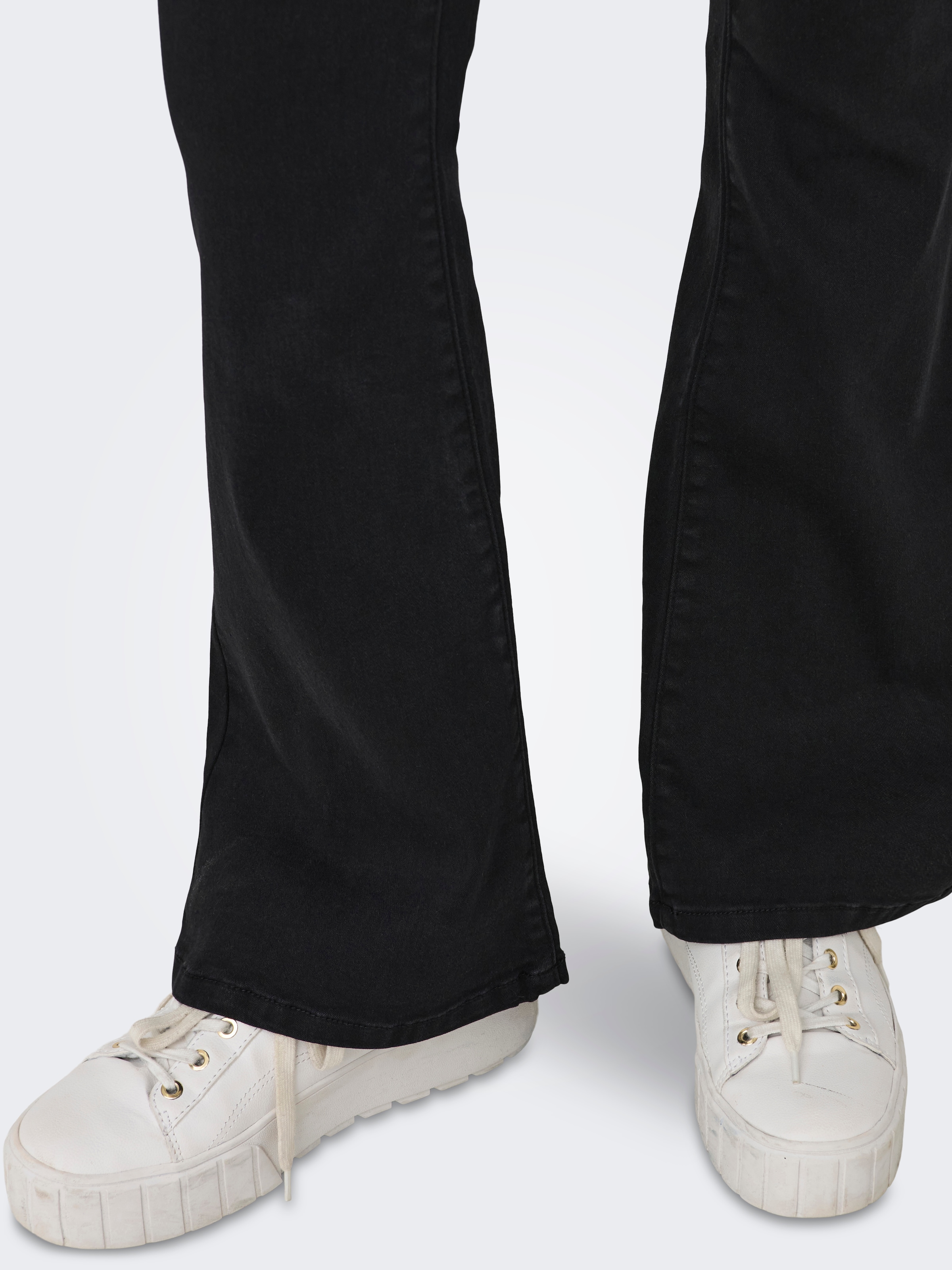 ONLY Jeans bootcut »ONLREESE REG RETRO FLARED DNM BOX« Mélange de matières, coupe bootcut