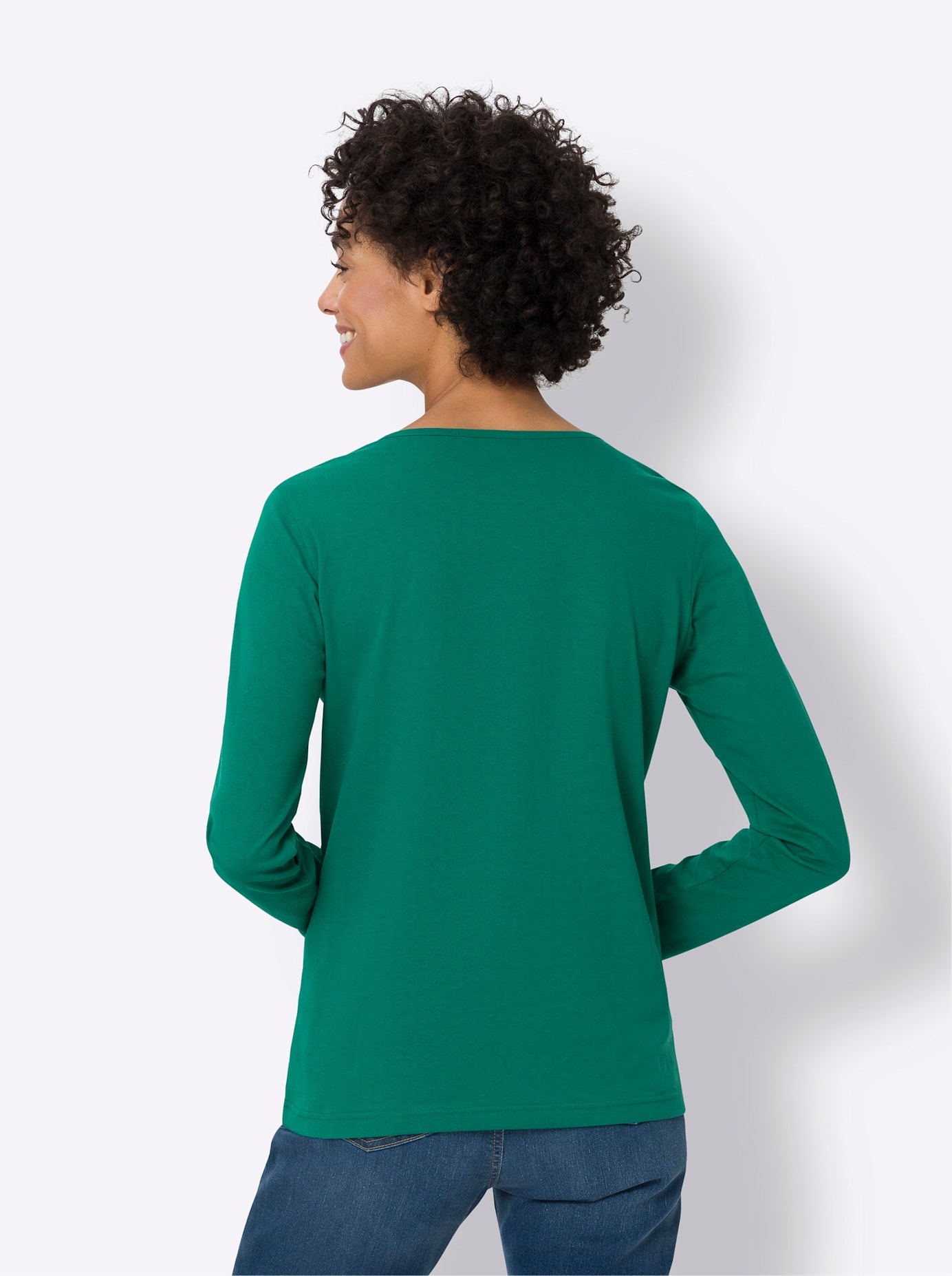 Classic Basics Langarmshirt »Langarm-Shirt«, (1 tlg.)