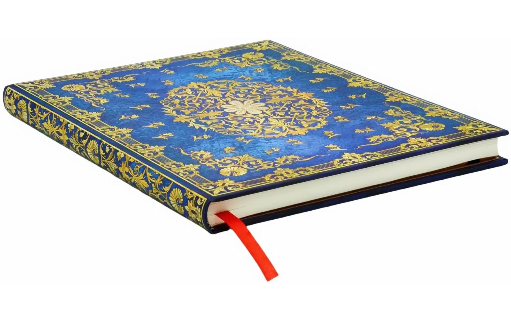   Notizheft »Paperblanks Notizbuch Seidenhimmel 17.5 x 23 cm, Liniert, Dunkelblau«