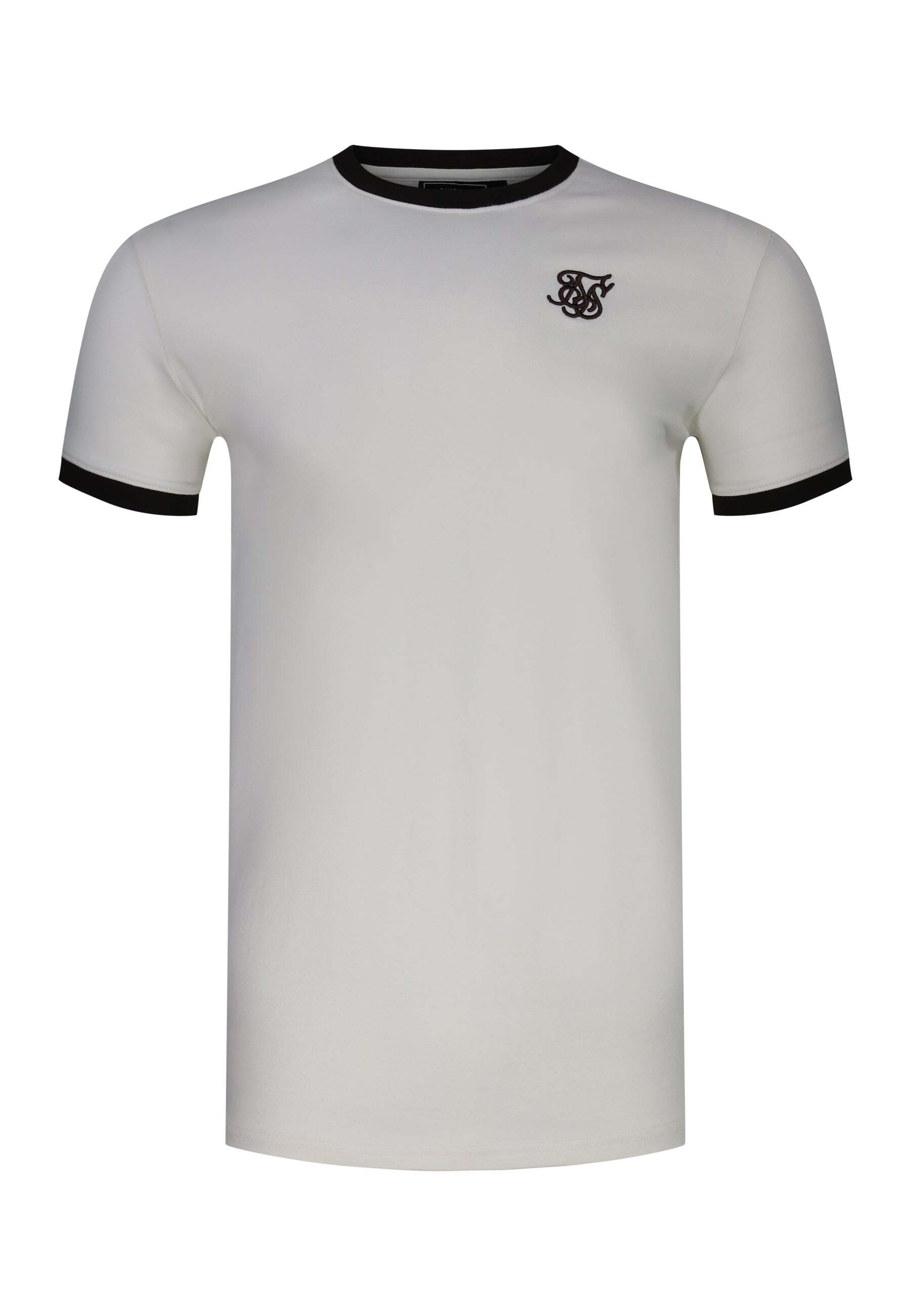 Image of Siksilk T-Shirt "Siksilk T-Shirt Stripe Ringer"
