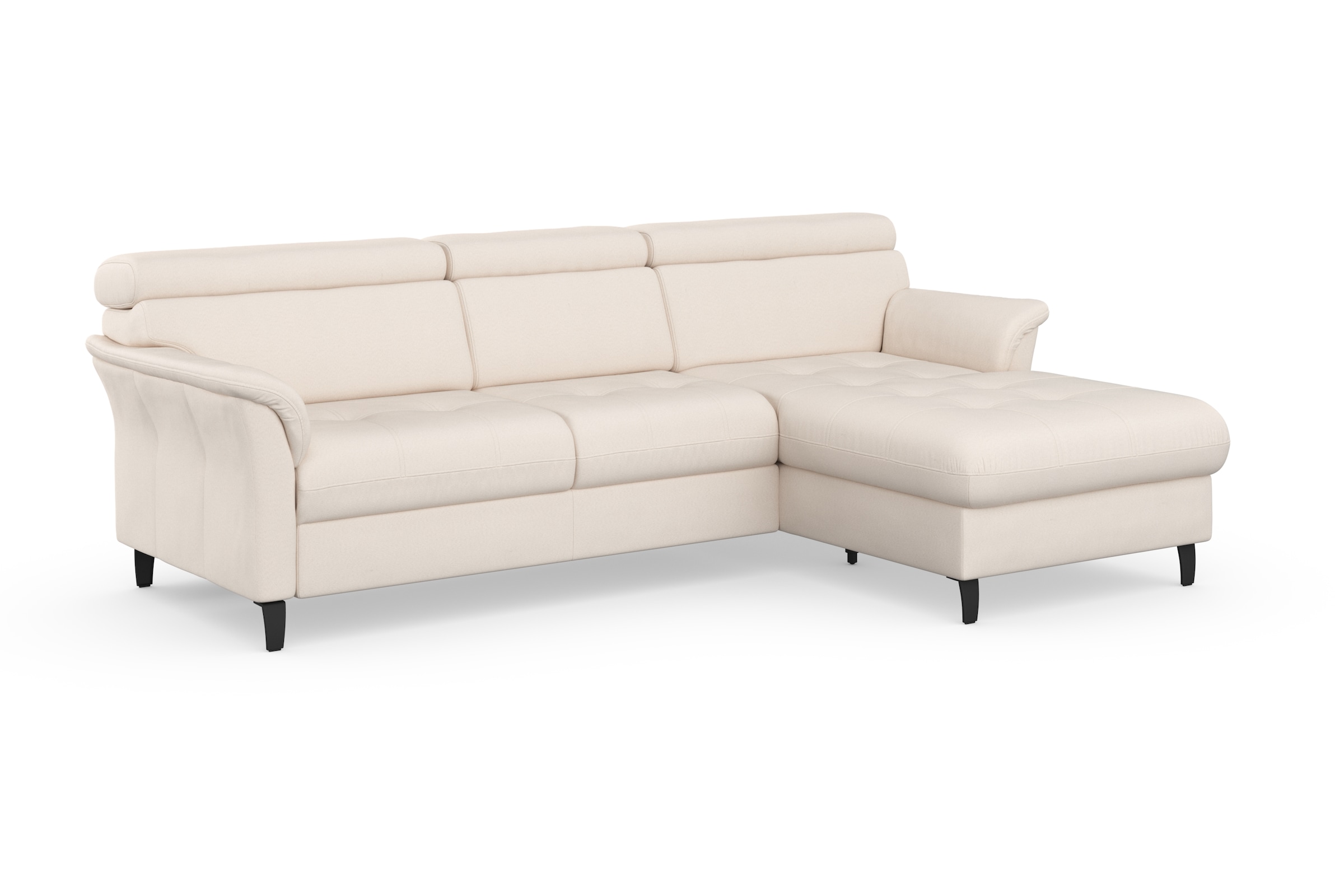 sit&more Ecksofa »Marano L-Form« inklusive Kopfteilverstellung, optional Schlaffunktion & Bettkasten
