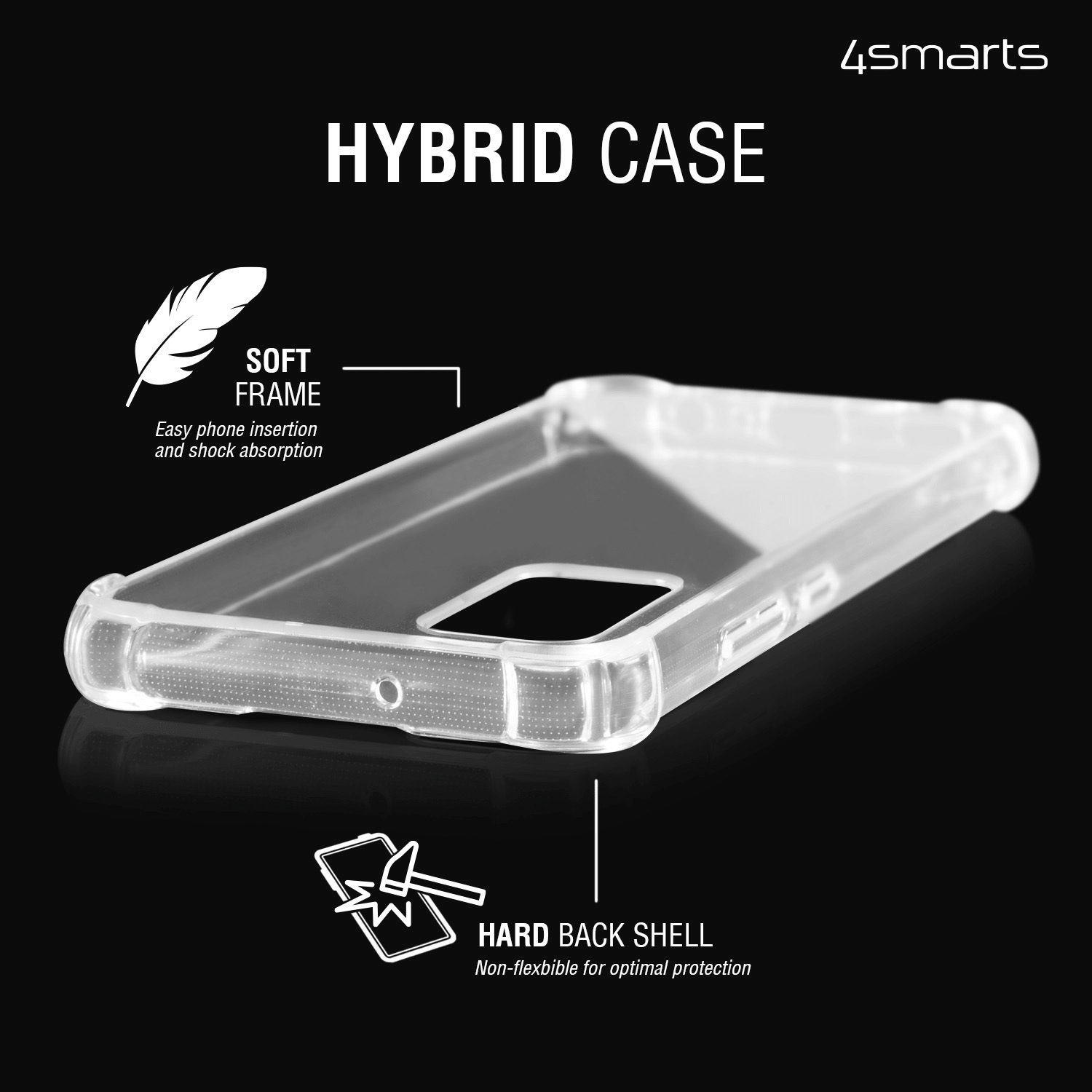 4smarts Backcover »Hybrid Case Ibiza Samsung Galaxy A34«