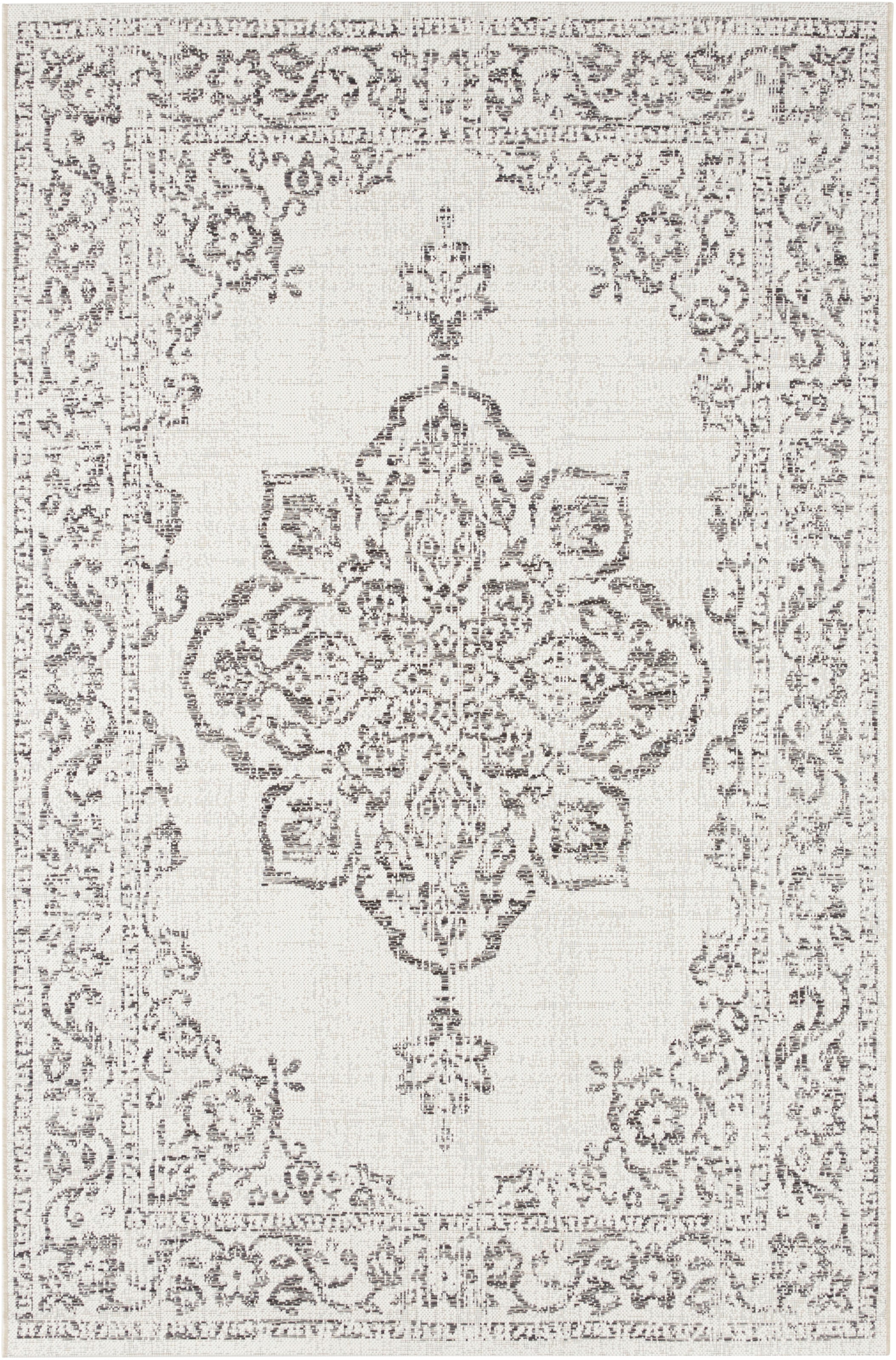 HANSE Home »Tilos« rechteckig 8 mm Höhe In- & Outdoor, Kurzflor, Orientalisch, Vintage, Wohnzimmer, Garten