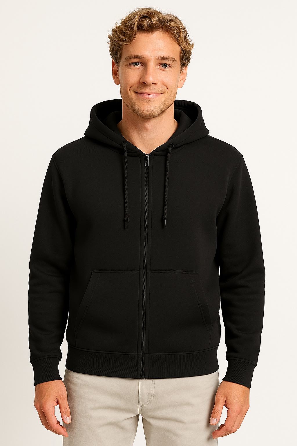 Image of ONLY & SONS Kapuzensweatshirt "ONSCHASE REG ZIP HOOD OTL"
