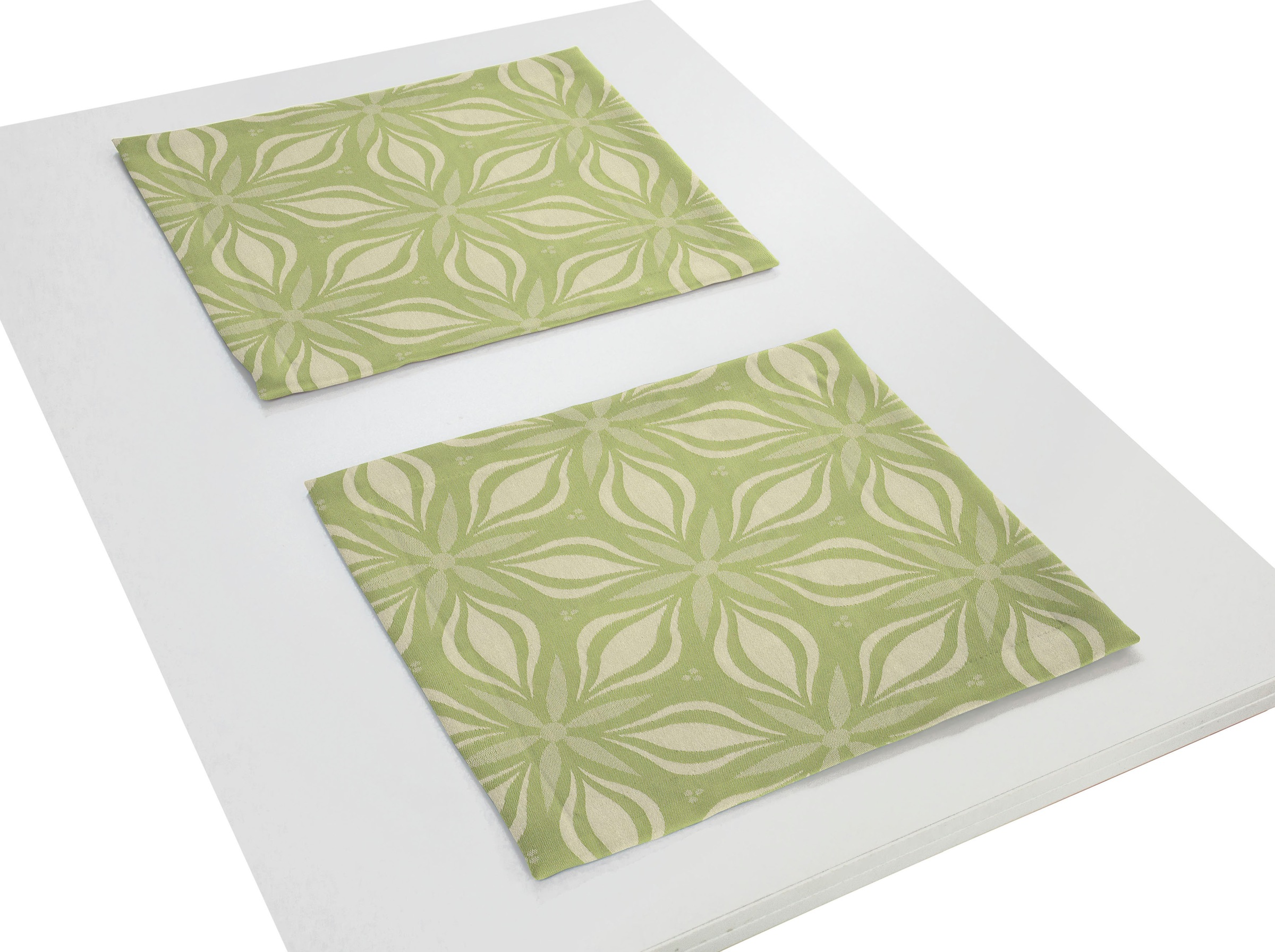 Adam Platzset "Retro Floret" GOTS organic,zertifiziert durch CERES 0242