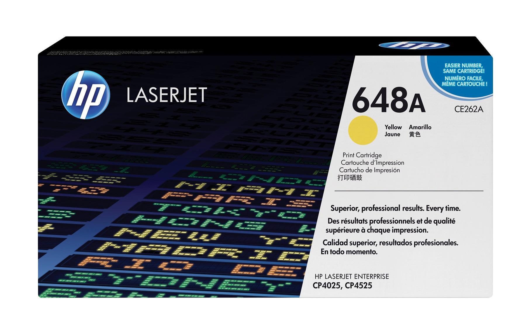 Image of Tonerpatrone "648A - Yellow (CE262A)"