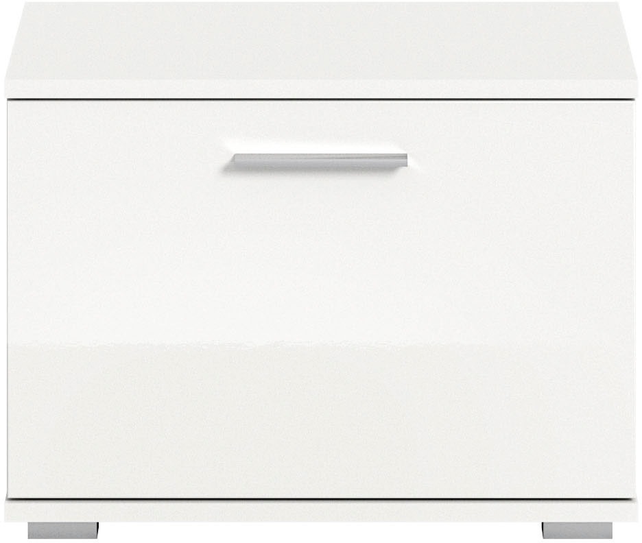 INOSIGN Sitzbank »Valge, Breite 55cm, 1 Klappe, 1 Einlegeboden, 2 Fächer«, Bank, Schuhbank, Garderobenbank, Dielenbank, Flurbank, Ablagebank
