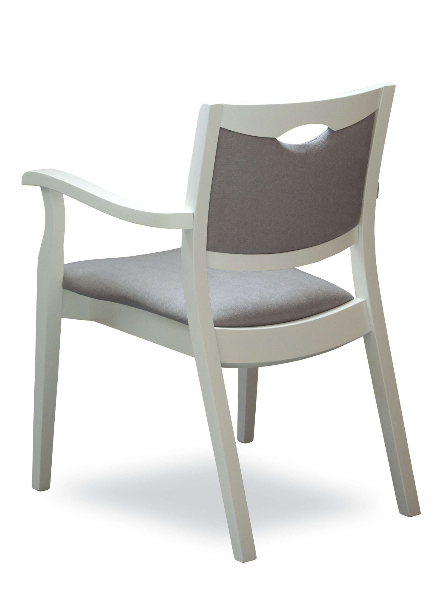 Home affaire Armlehnstuhl »London, Stuhl, Komfortsessel, 3 Gestellfarben, Made in Italy« () 1 Stk.Extra-komfortabel, ergonomisch, fleckenabweisendes Gewebe, Massivholz