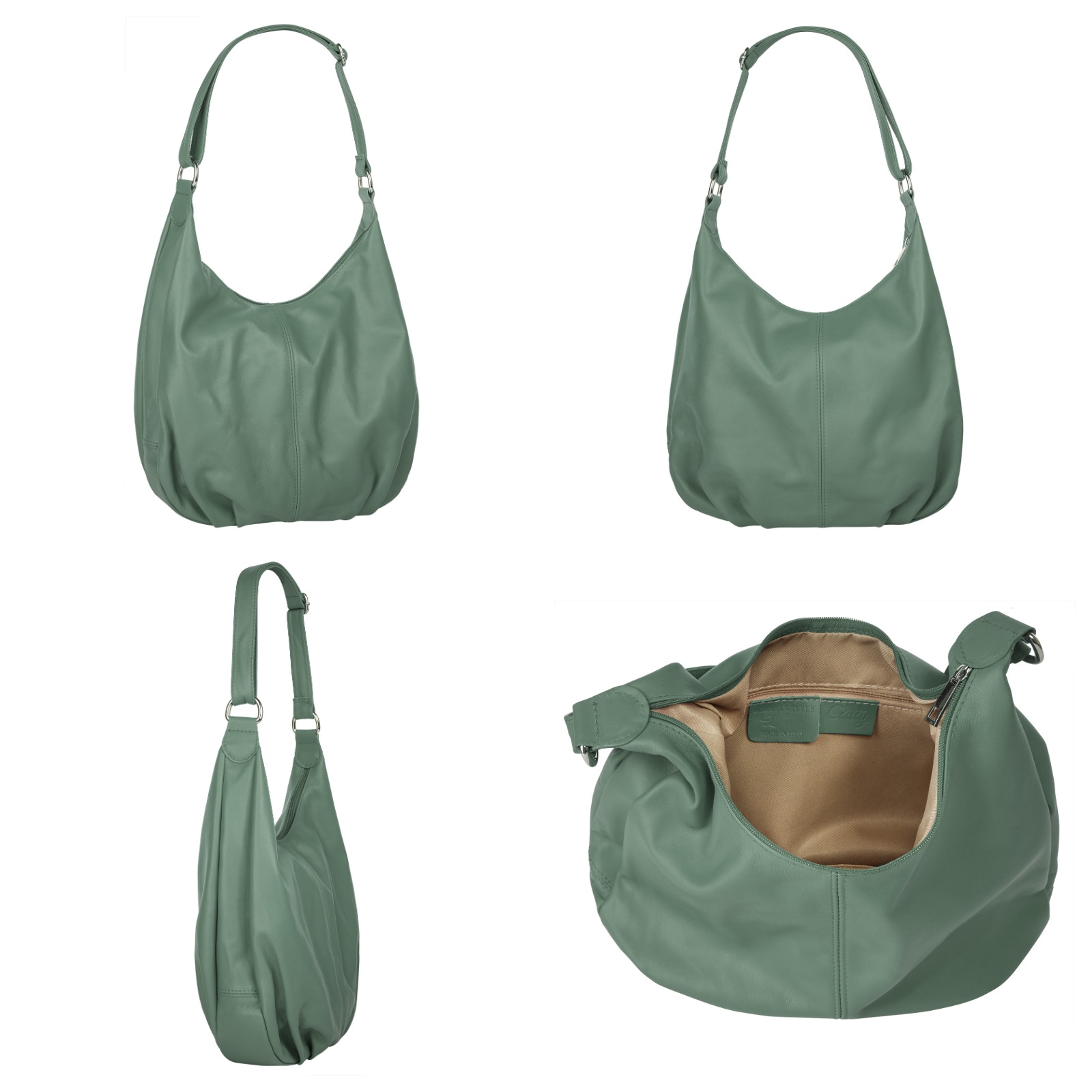 Cluty Shopper, echt Leder, Made in Italy