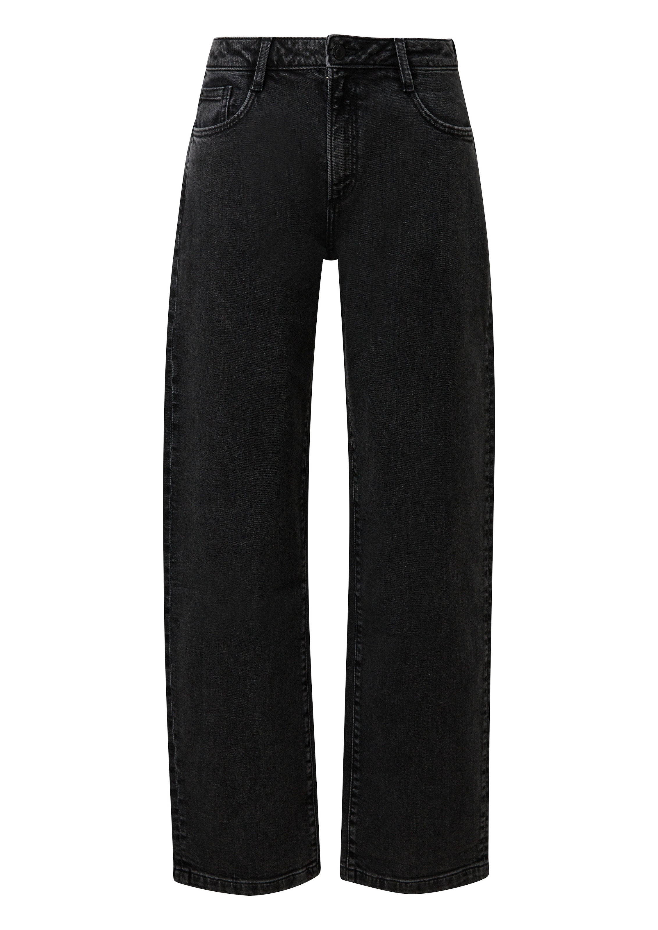 QS Pantalon 5 poches  Jean à jambes évasées (barrel leg) avec stretch