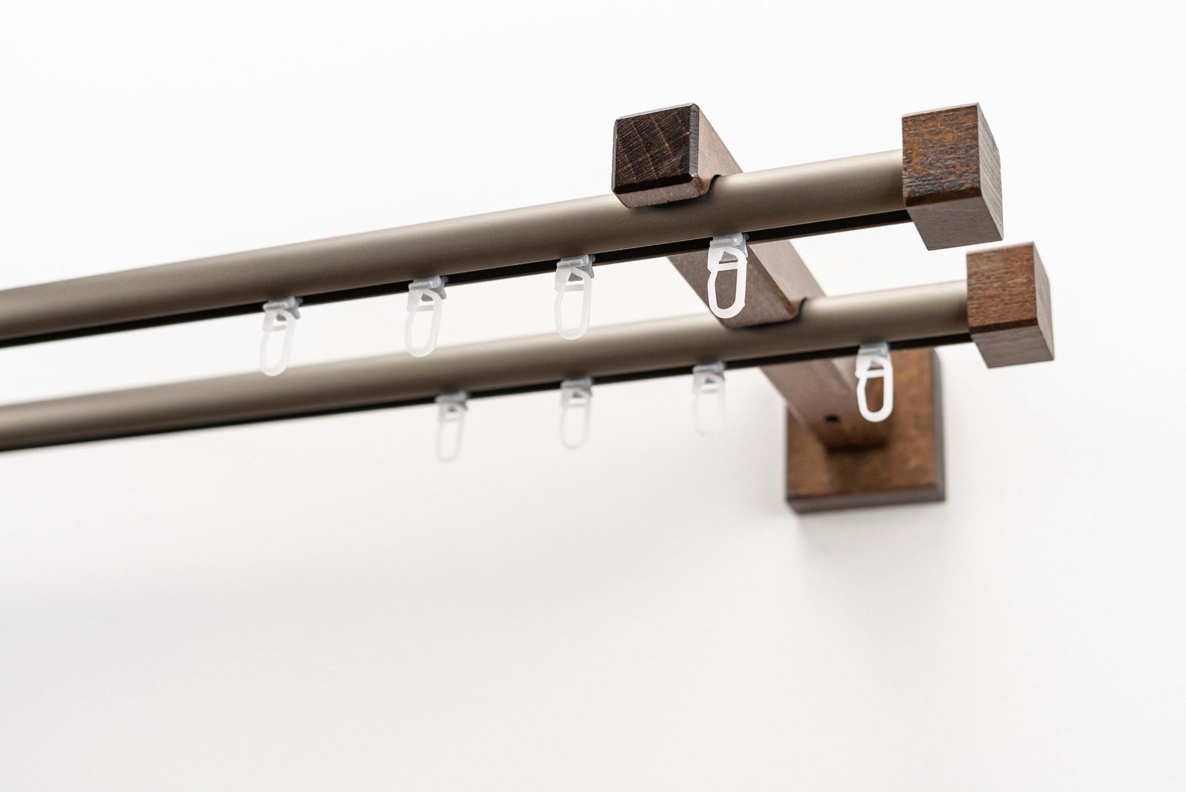 Image of GARESA Gardinenschiene »Cubus, Quad Innenlauf«, 2 läufig-läufig, Wunschmasslänge, Wunschmasslänge, inkl. Gleiter bei Ackermann Versand Schweiz