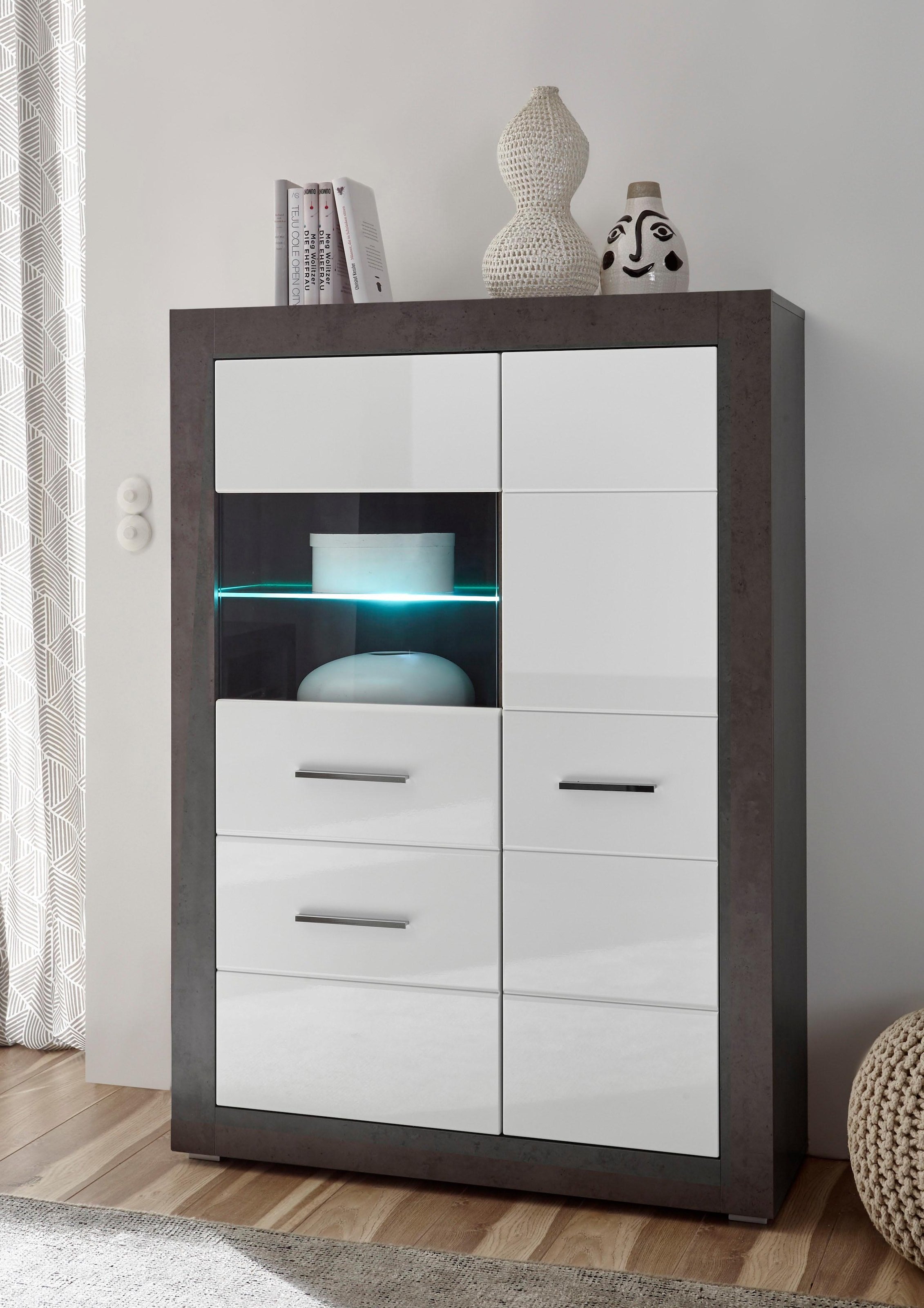 Image of INOSIGN Vitrine »Etero«, Höhe 142 cm bei Ackermann Versand Schweiz