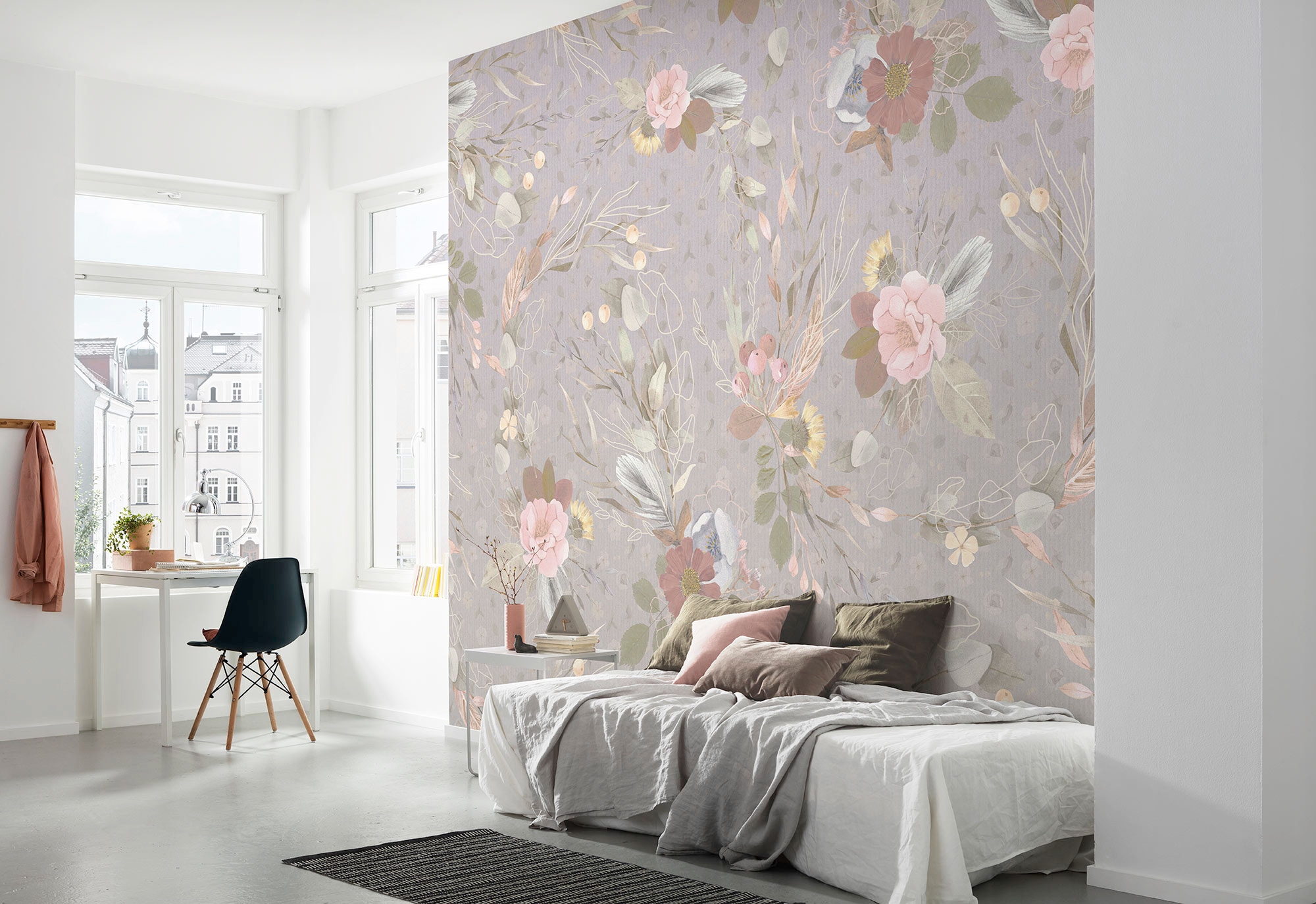 Komar Papier peint intissé »Digitaldruck Vlies -  Endless Spring - Grösse 350 x 250 cm« imprimé Wohnzimmer, Schlafzimmer
