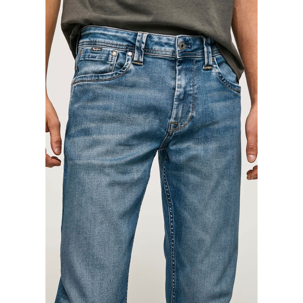 Pepe Jeans Straight-Jeans »KINGSTON ZIP«