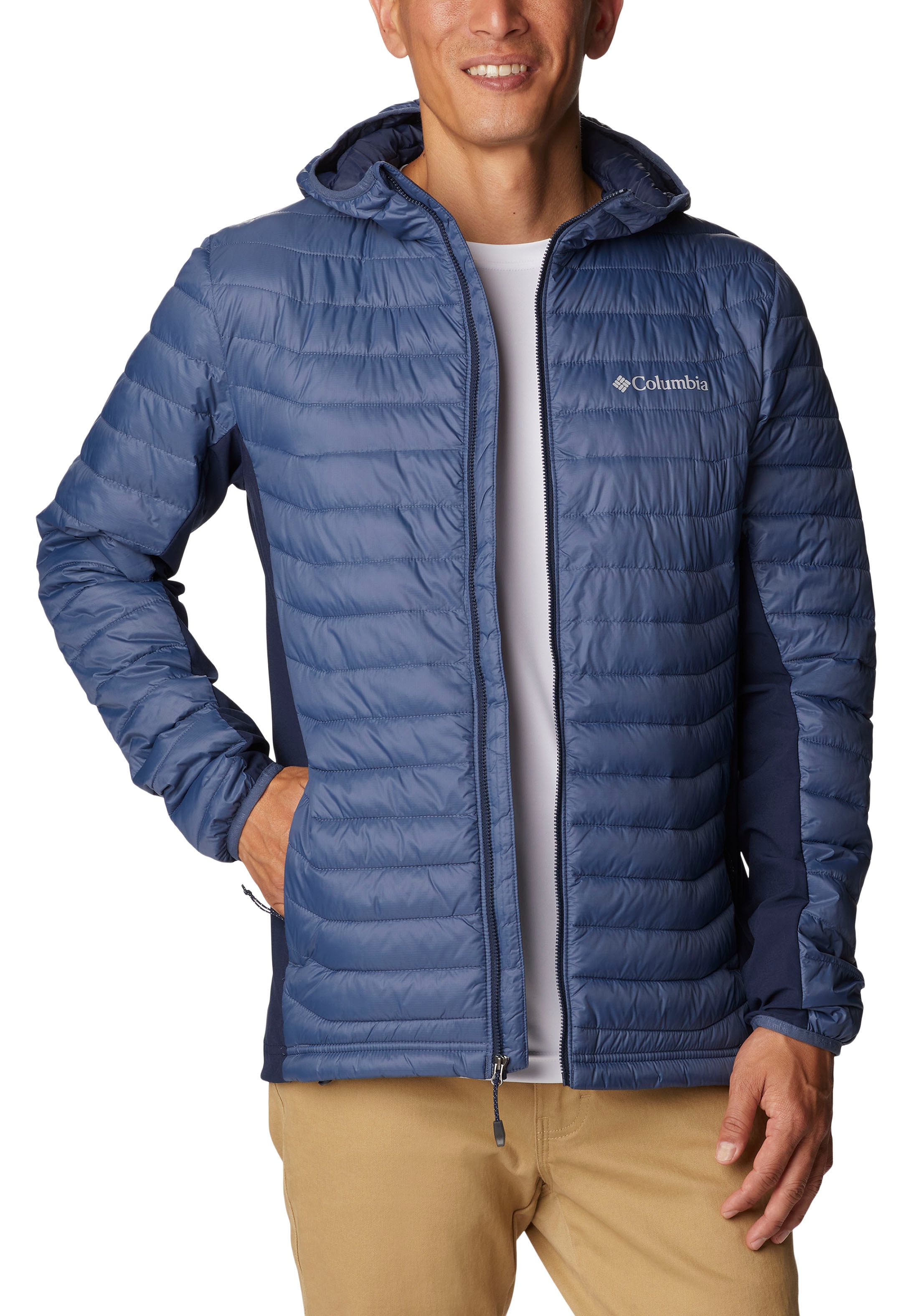 Columbia Steppjacke »POWDER PASS«, mit Kapuze