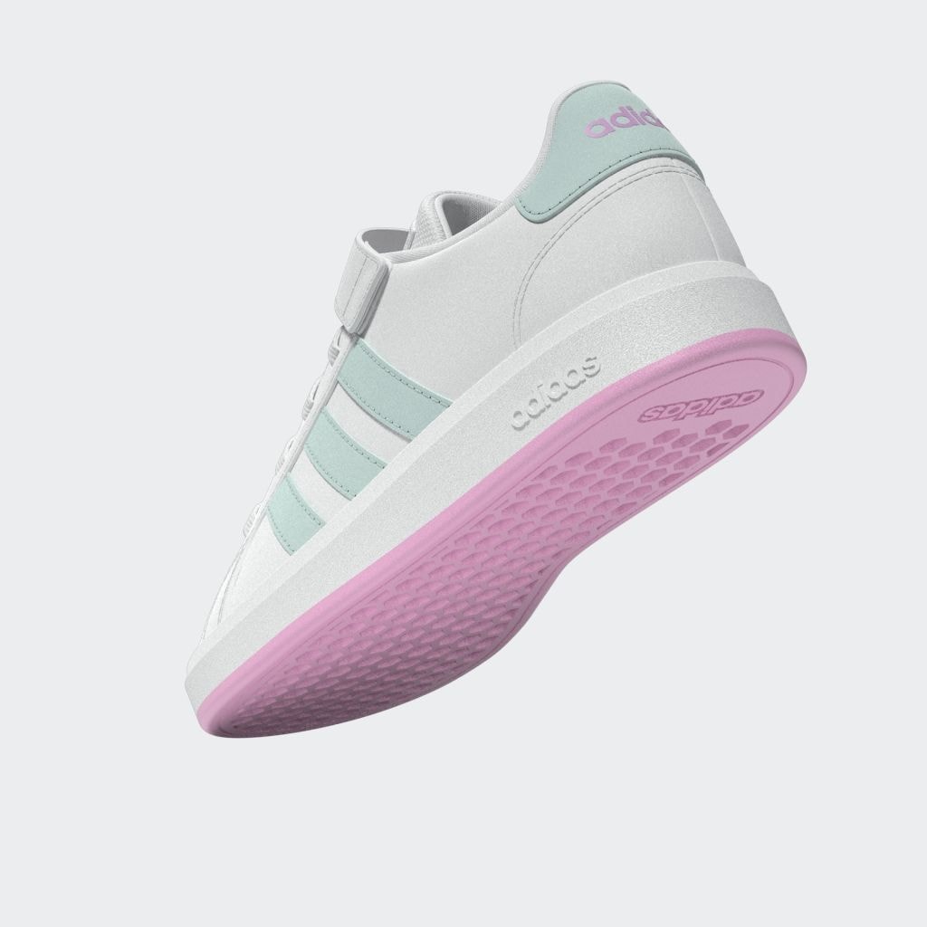 adidas Sportswear Klettschuh »GRAND COURT 2.0 KIDS«, Design auf den Spuren des adidas Superstar