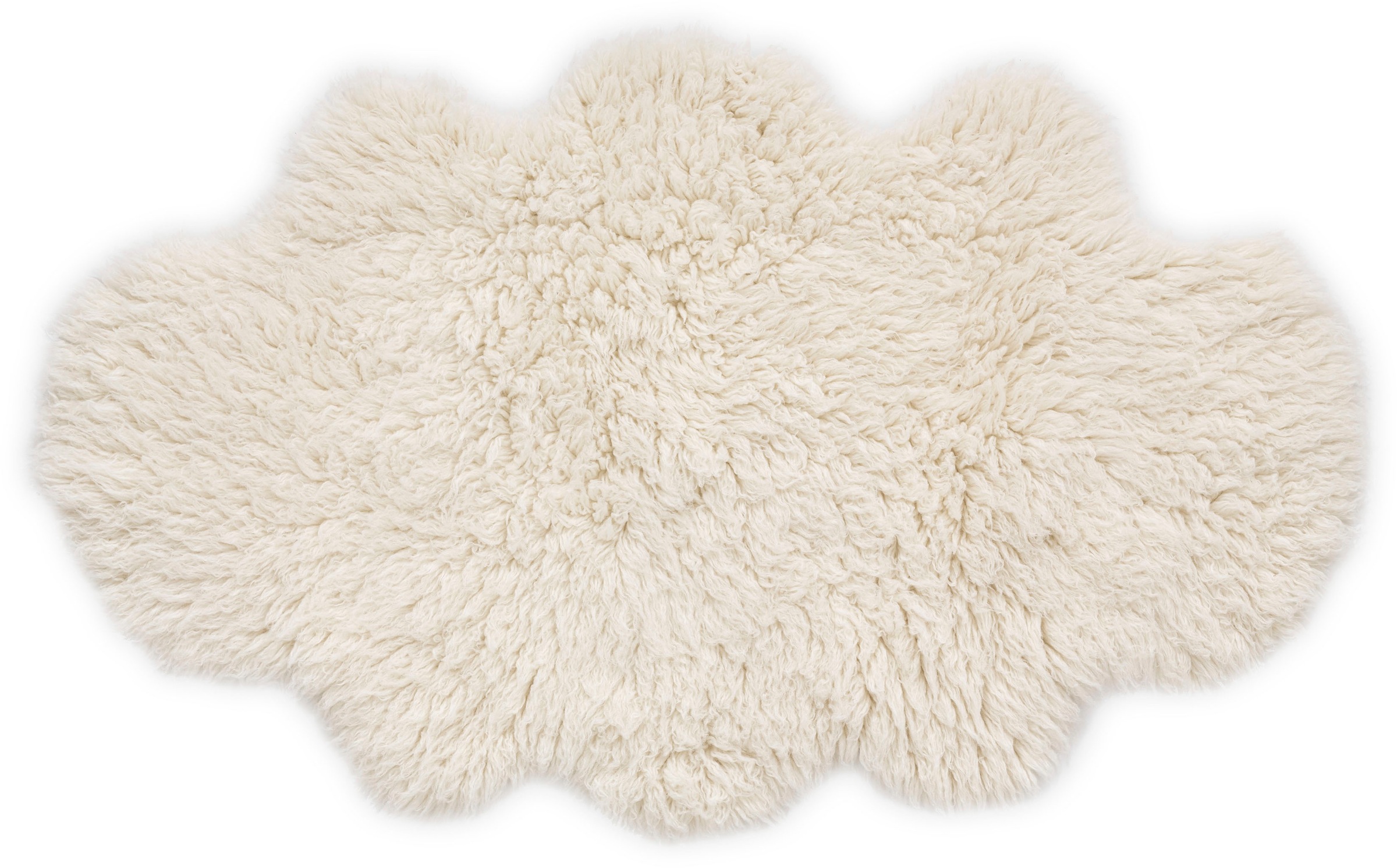 Image of Theko Exklusiv Wollteppich »Flokos 2«, wolkenförmig, 62 mm Höhe, Handweb Teppich, Hochflor, reine Wolle, handgewebt, ideal im Wohnzimmer & Schlafzimmer bei Ackermann Versand Schweiz
