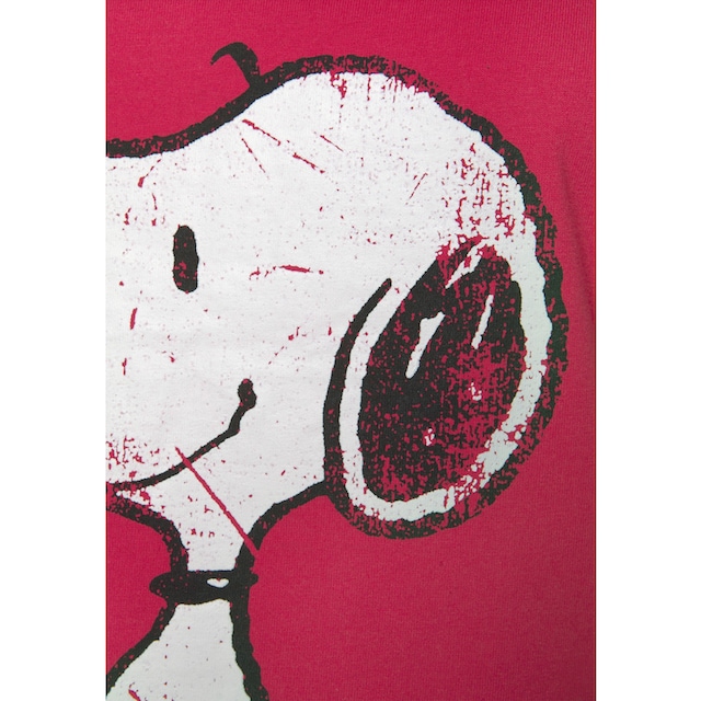 ♕ Peanuts Nachthemd, mit Snoopy Print und Kräuselsäumen versandkostenfrei  auf