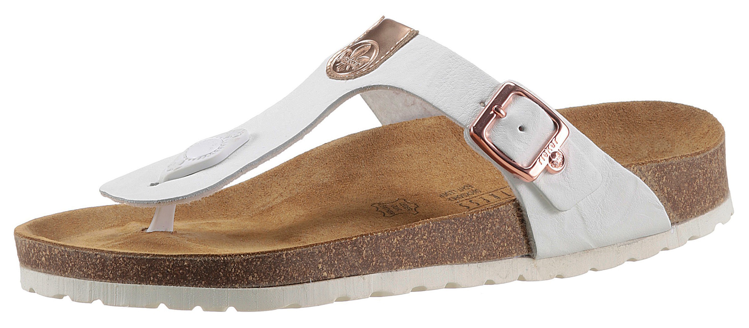 Image of Rieker Zehentrenner, mit Logoprägung bei Ackermann Versand Schweiz