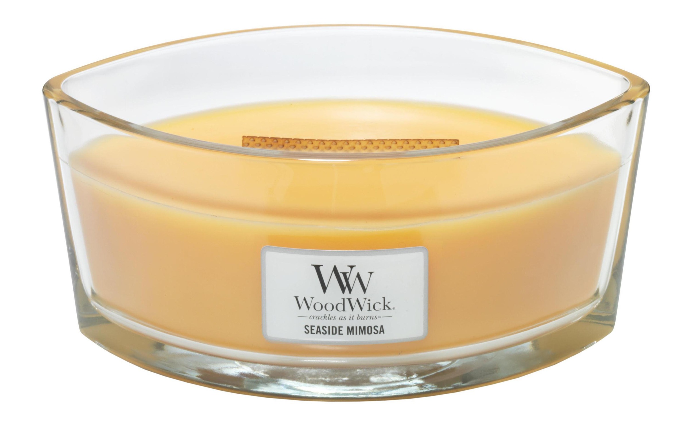 Woodwick Duftkerze »Seaside Mimosa Ellipse«