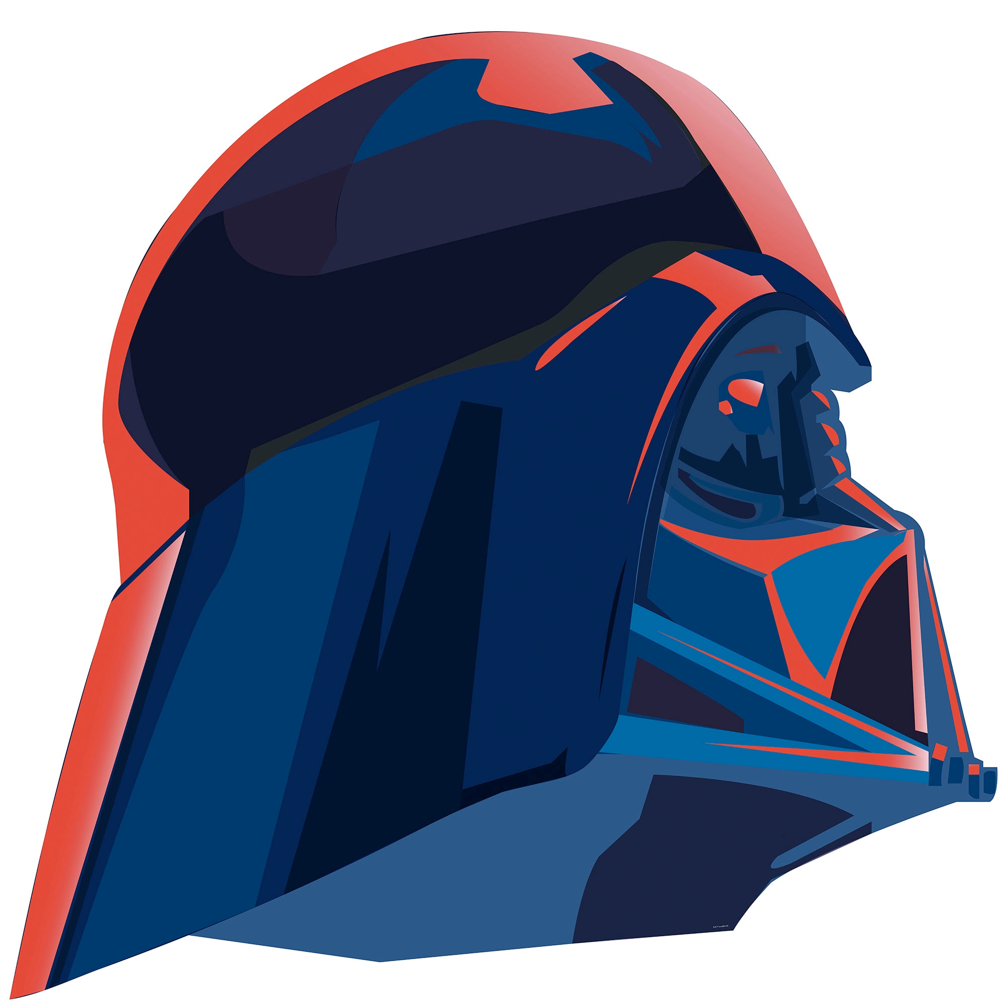 Komar Fototapete »Wandtattoo - Star Wars Cover Up - Grösse 125 x 125 cm« Comic | bedruckt glatt