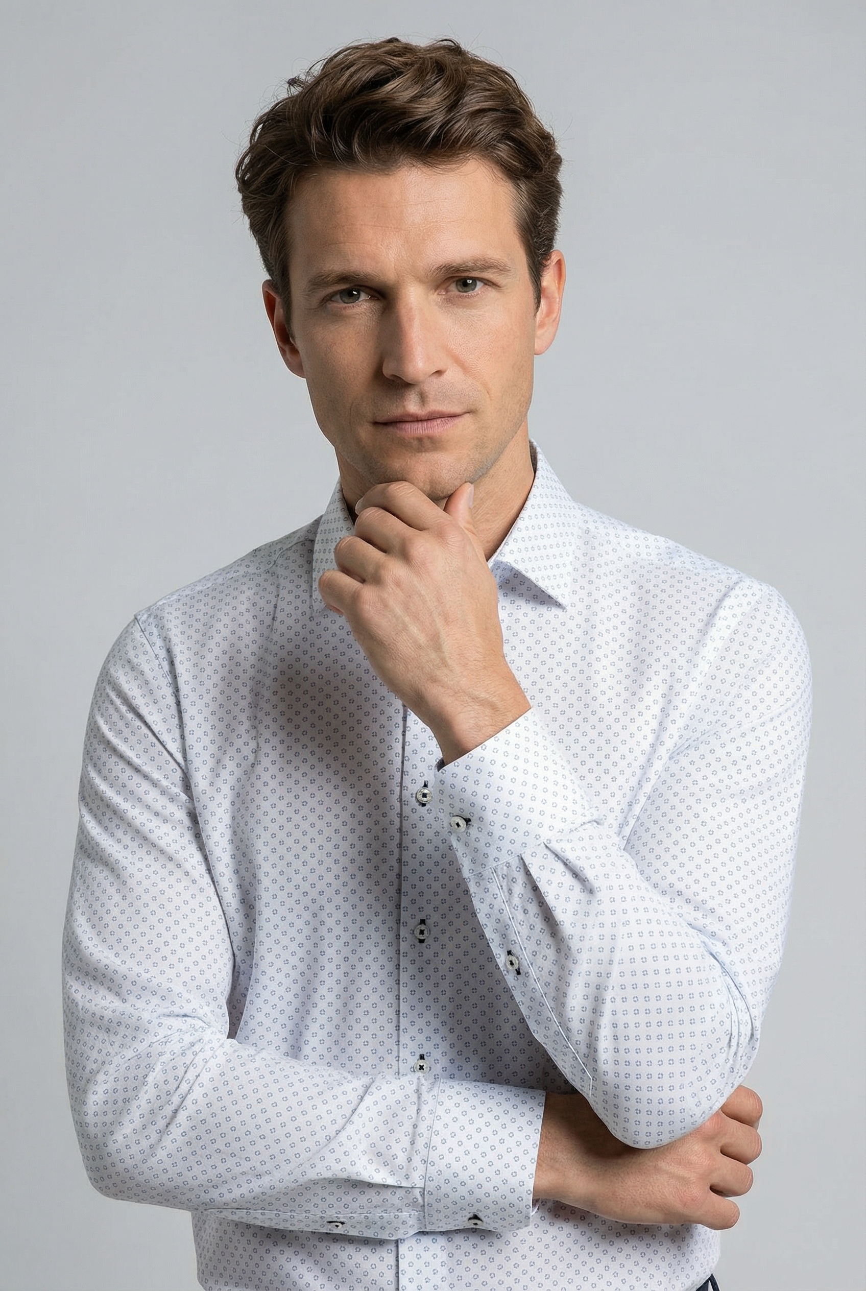 OLYMP Chemise à manches longues »No. Six« chemise business, super slim, col Kent