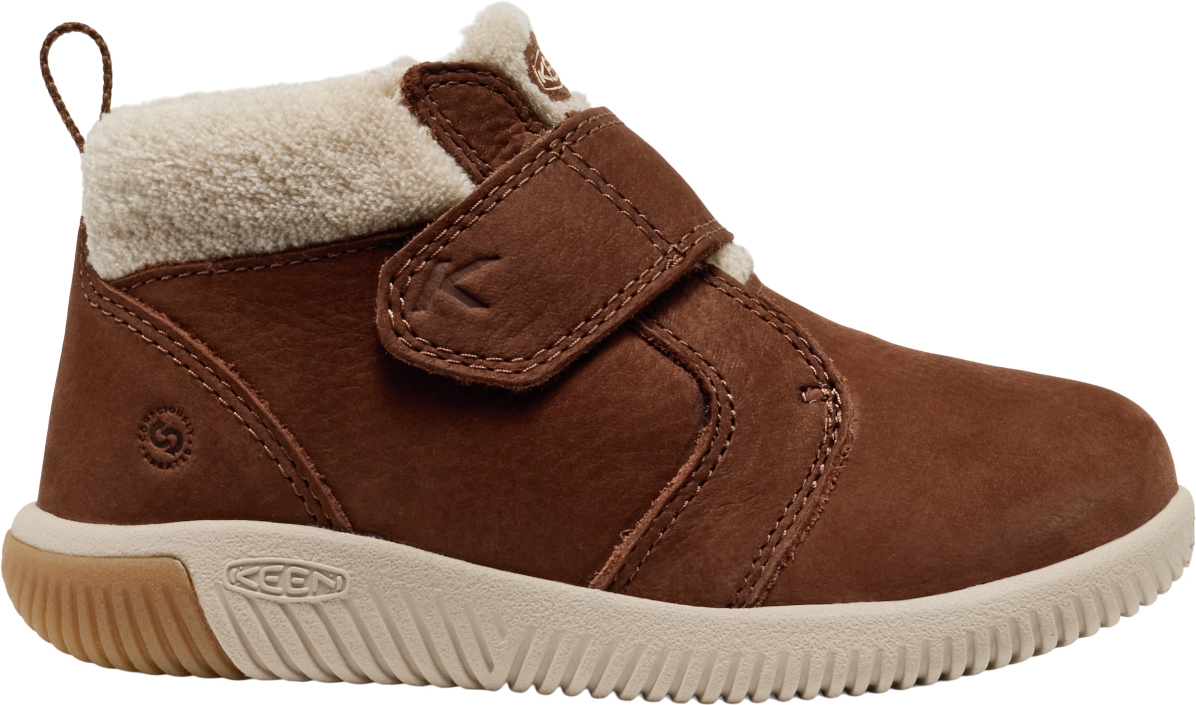 Keen Bottes d'hiver »KNX MIDDIE«  inspiré du pied nu, semelle plate flexible