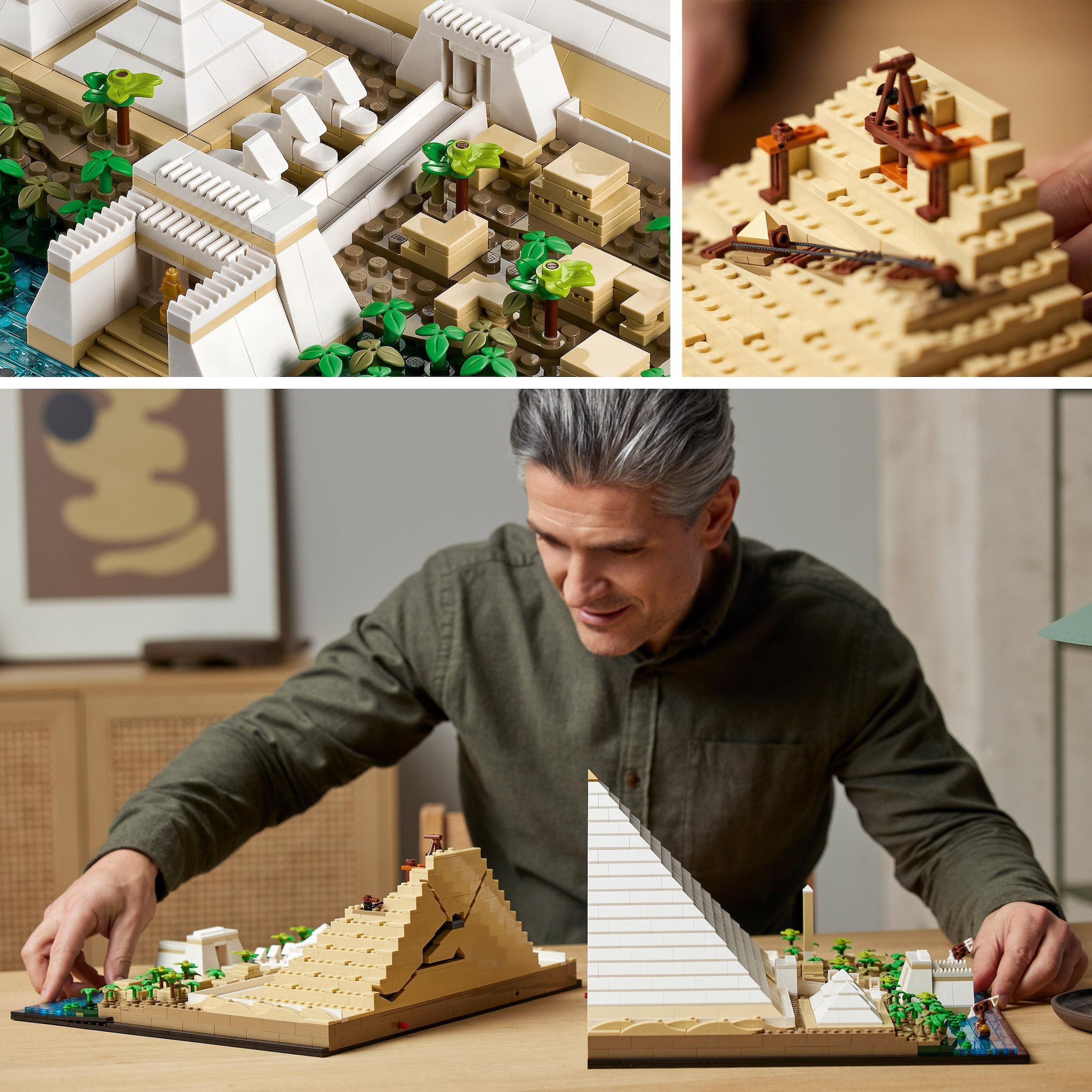 LEGO® Pions de construction »Cheops-Pyramide (21058), LEGO® Architecture« Made in Europe