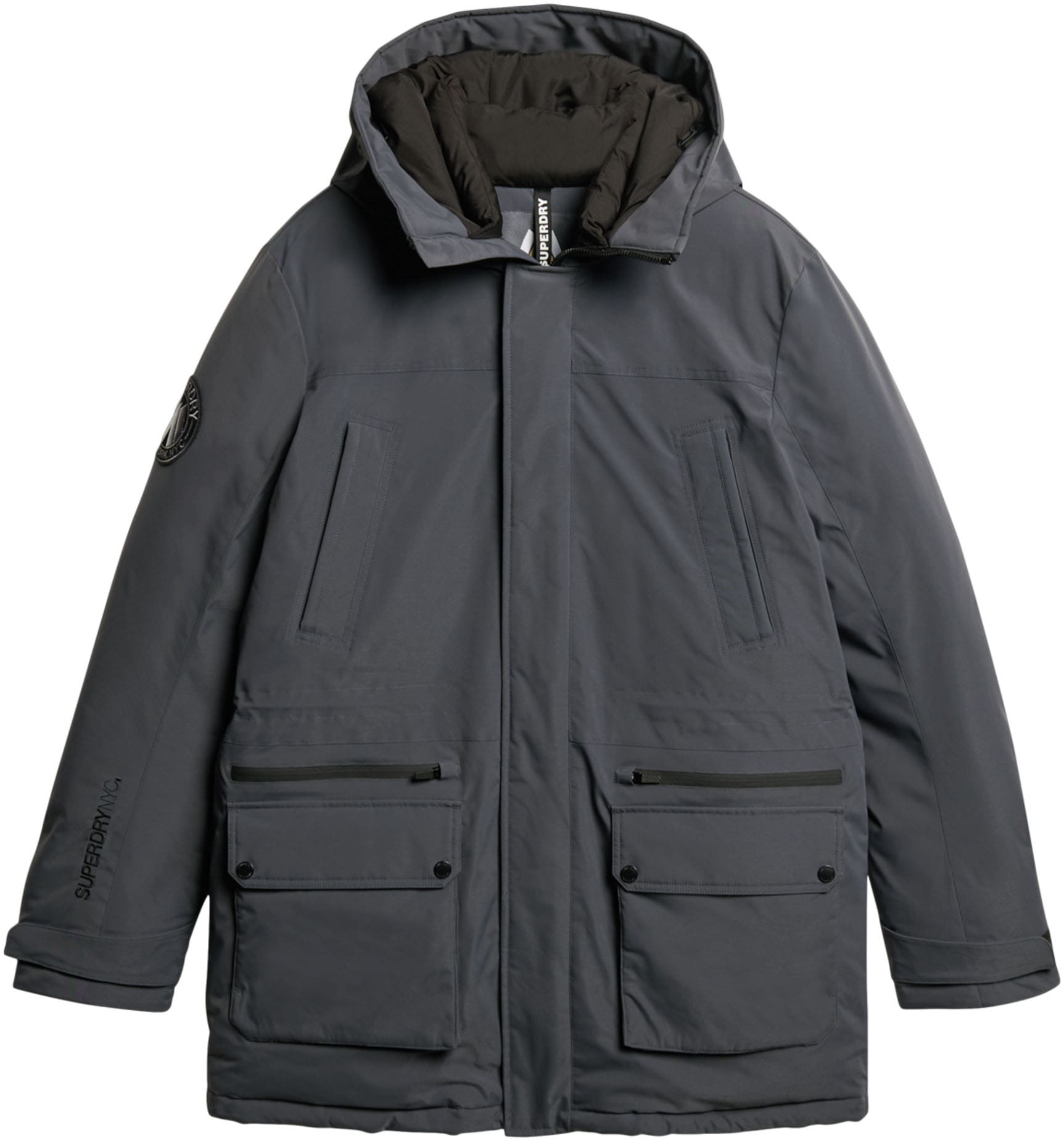 Superdry Steppjacke »City Padded Parka Jacket«, mit Kapuze